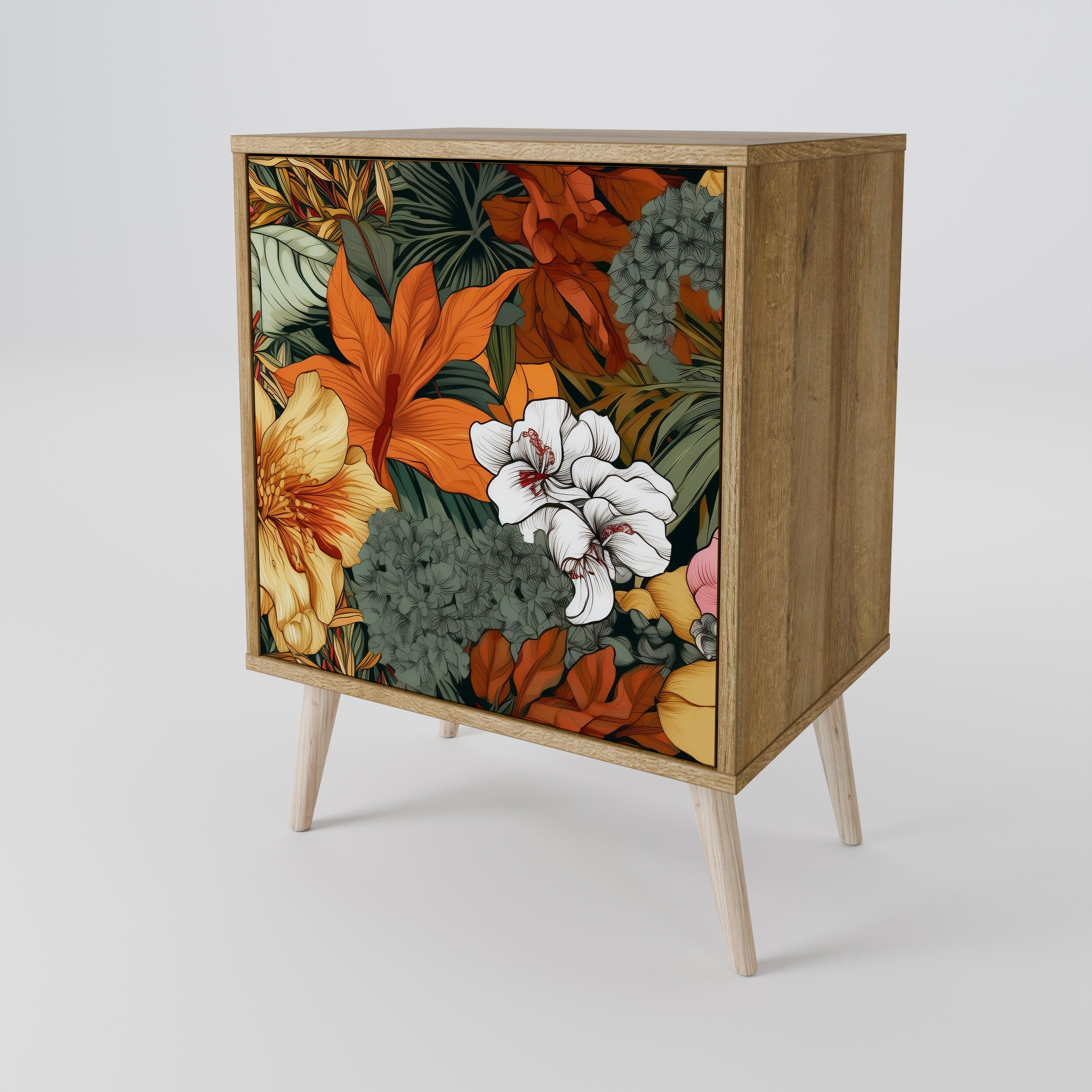 RADIANT FLORA Komoda 1-drzwiowa korpus Dąb Riva