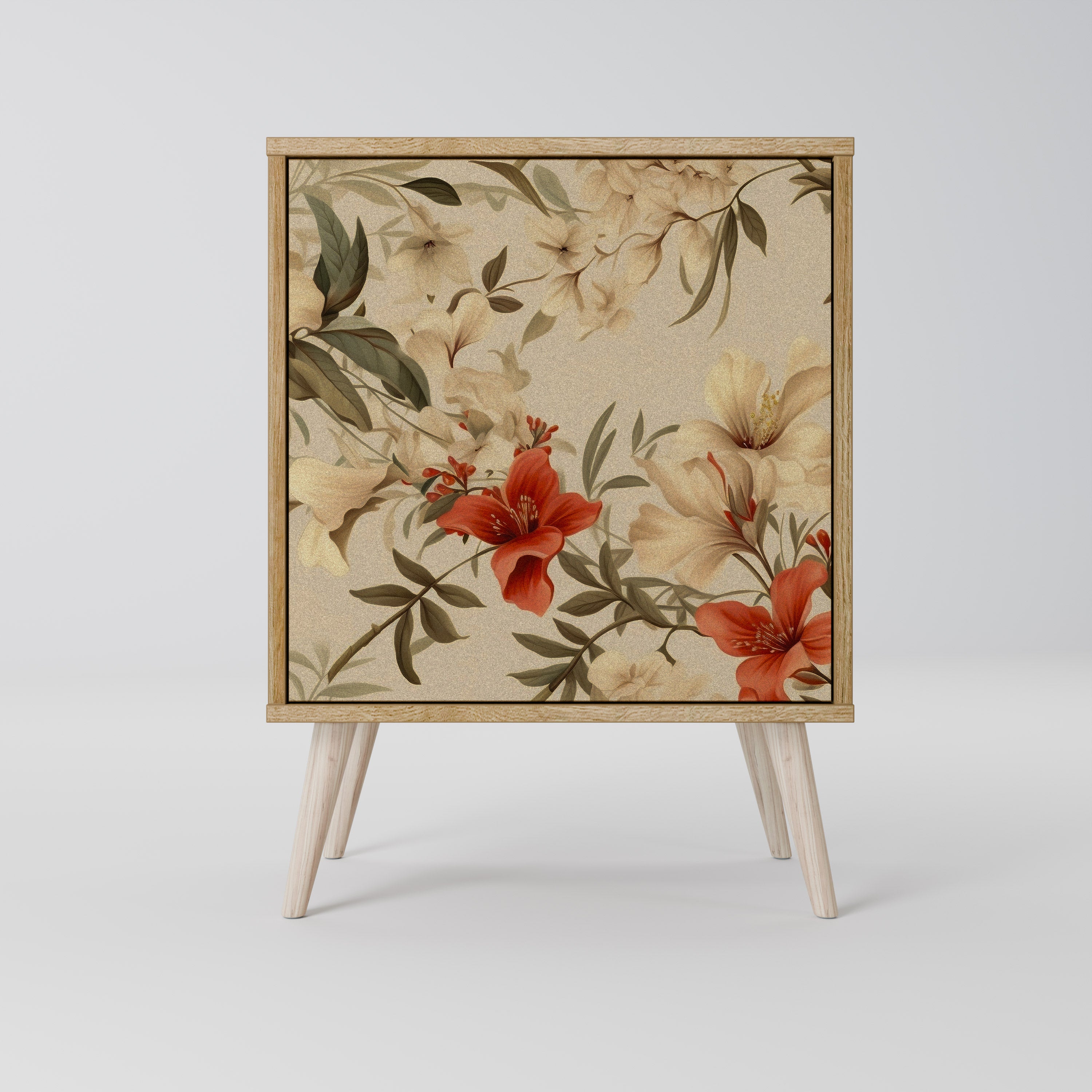 BLOOMING HARMONY Komoda 1-drzwiowa korpus Dąb Riva