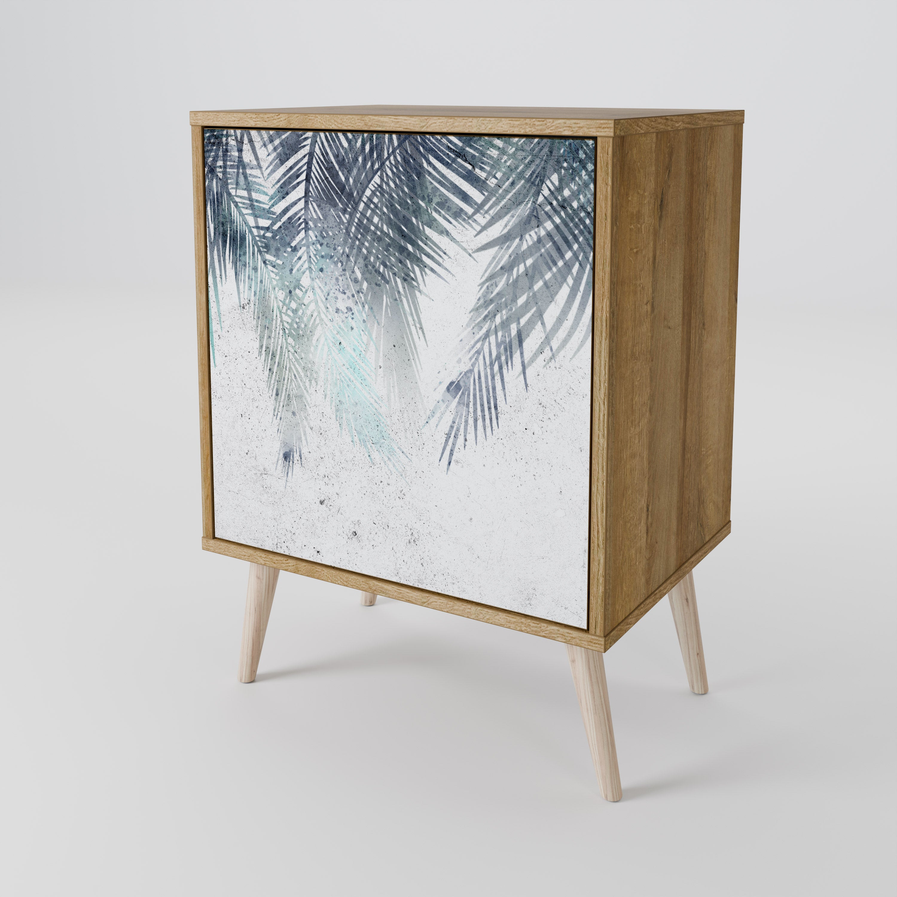 PALM VEIL Komoda 1-drzwiowa korpus Dąb Riva