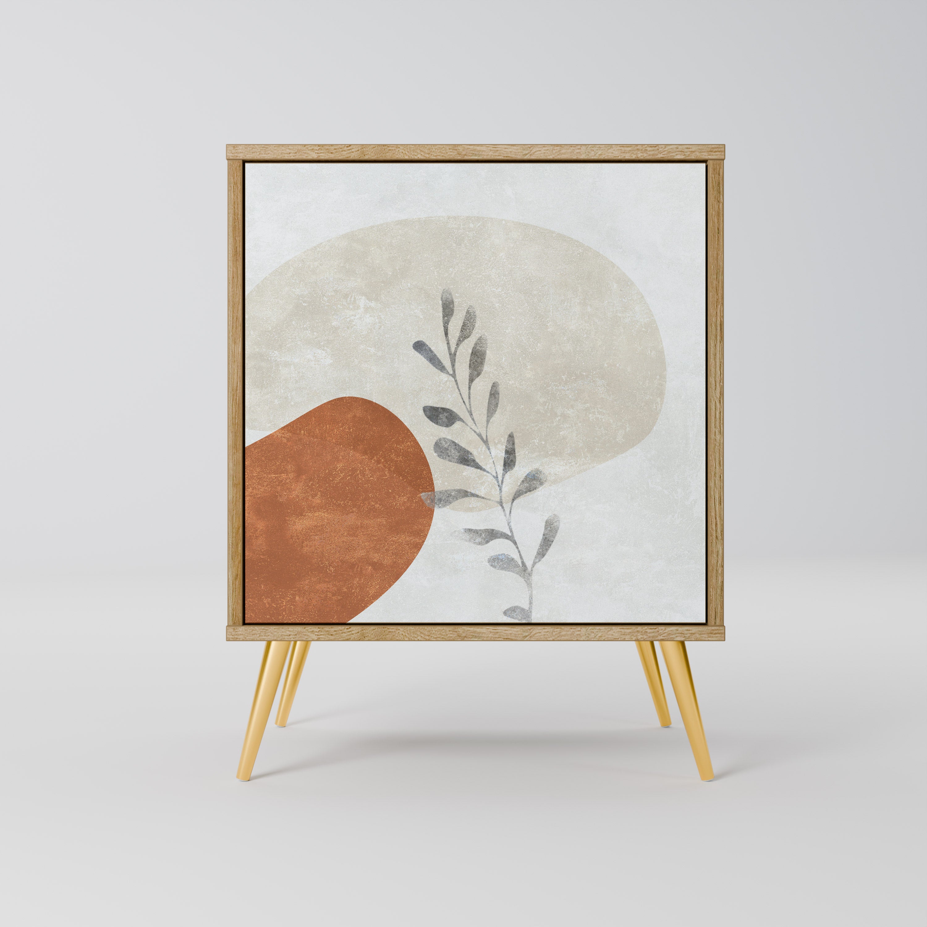 TRANQUIL TWIG Komoda 1-drzwiowa korpus Dąb Riva