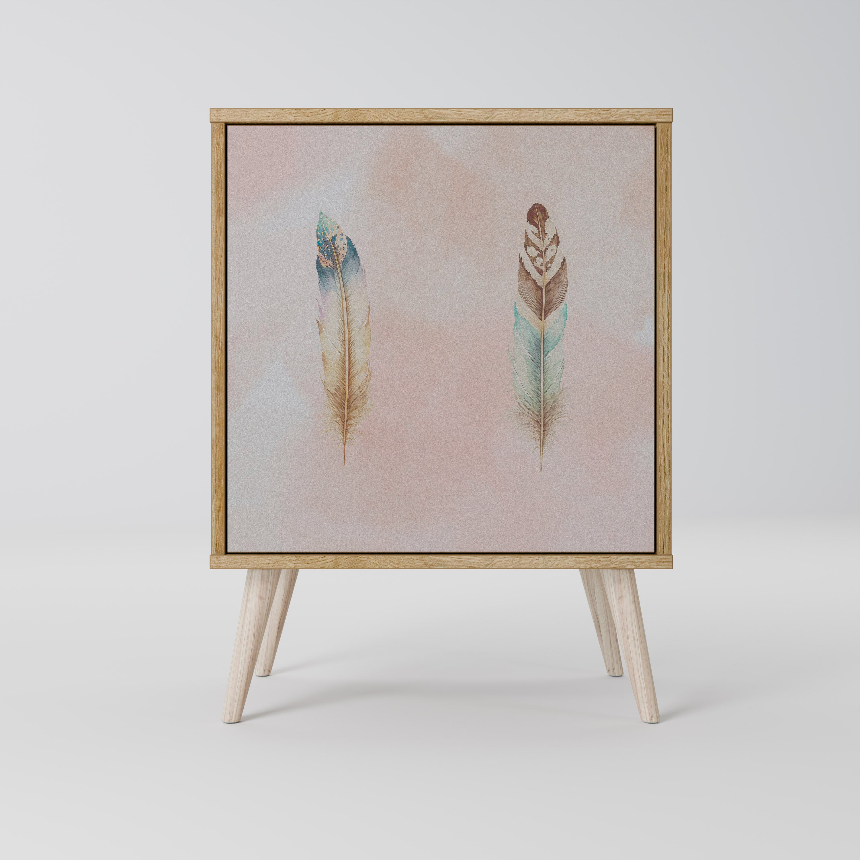 THE DELIQUESCE Komoda 1-drzwiowa korpus Dąb Riva