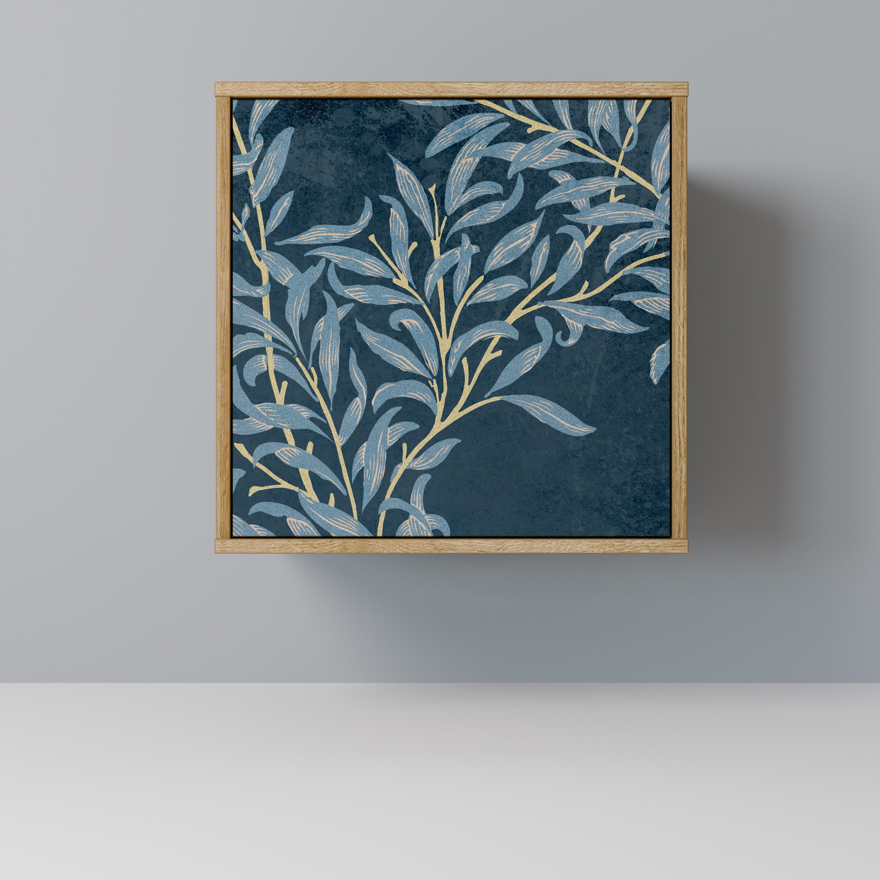 BLUE LEAVES Komoda 1-drzwiowa korpus Dąb Riva