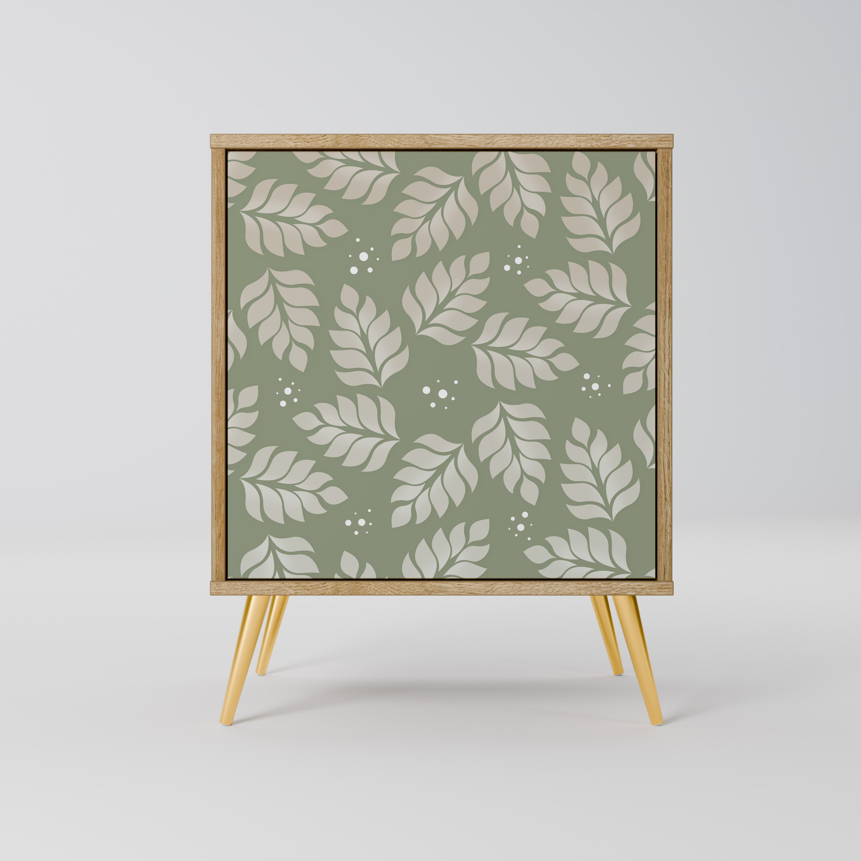 LEAVES ON GREEN Komoda 1-drzwiowa korpus Dąb Riva