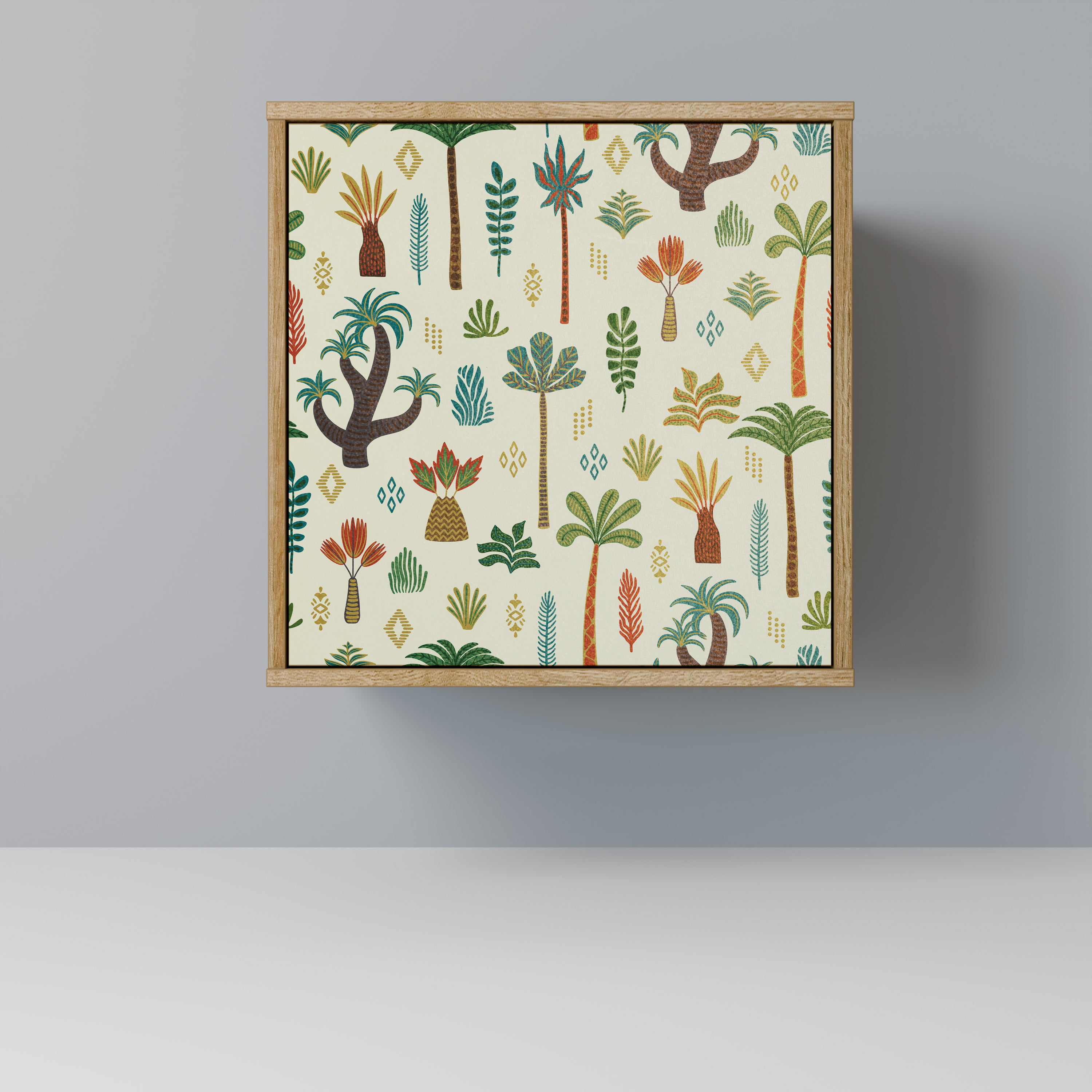 PALM SPRING Komoda 1-drzwiowa korpus Dąb Riva