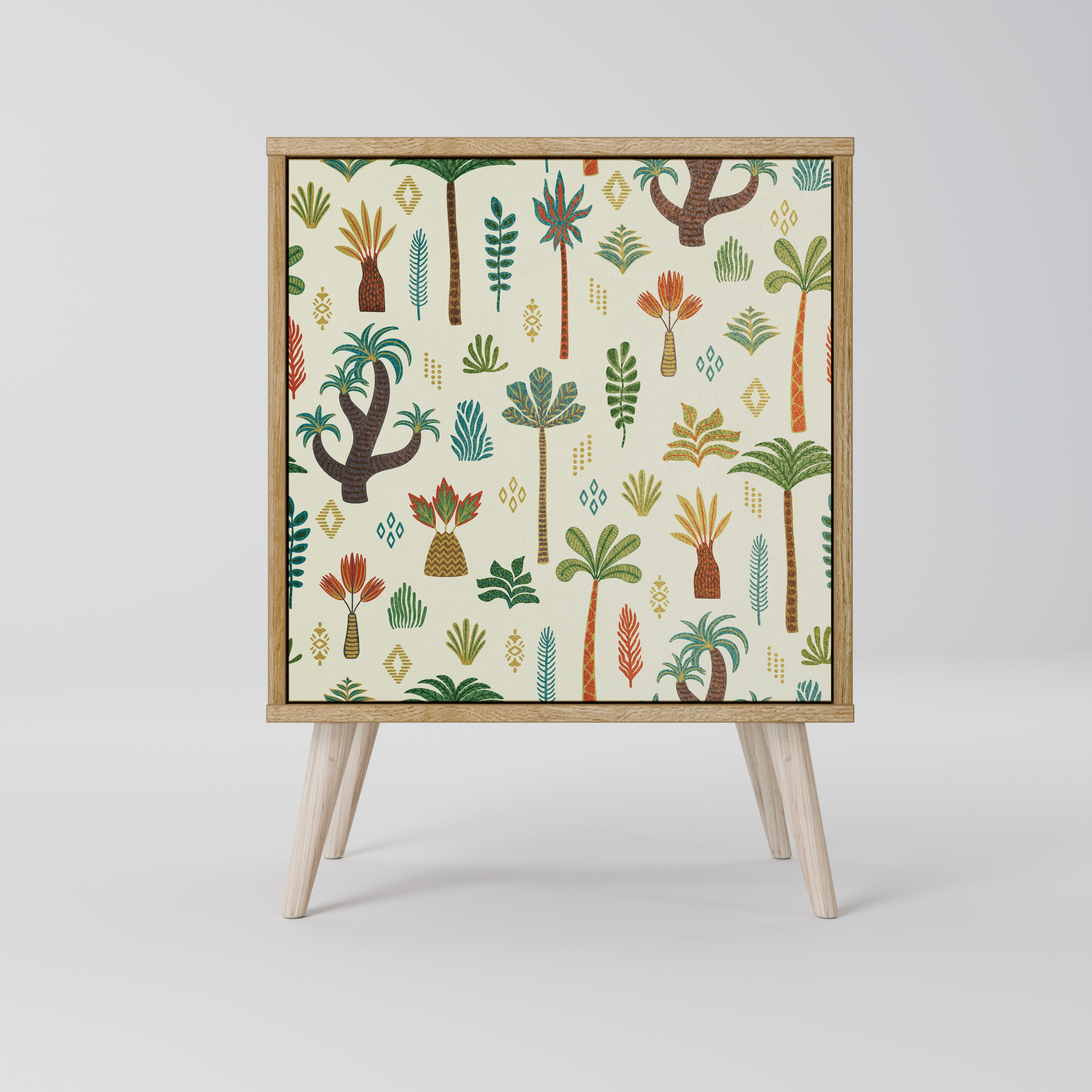 PALM SPRING Komoda 1-drzwiowa korpus Dąb Riva