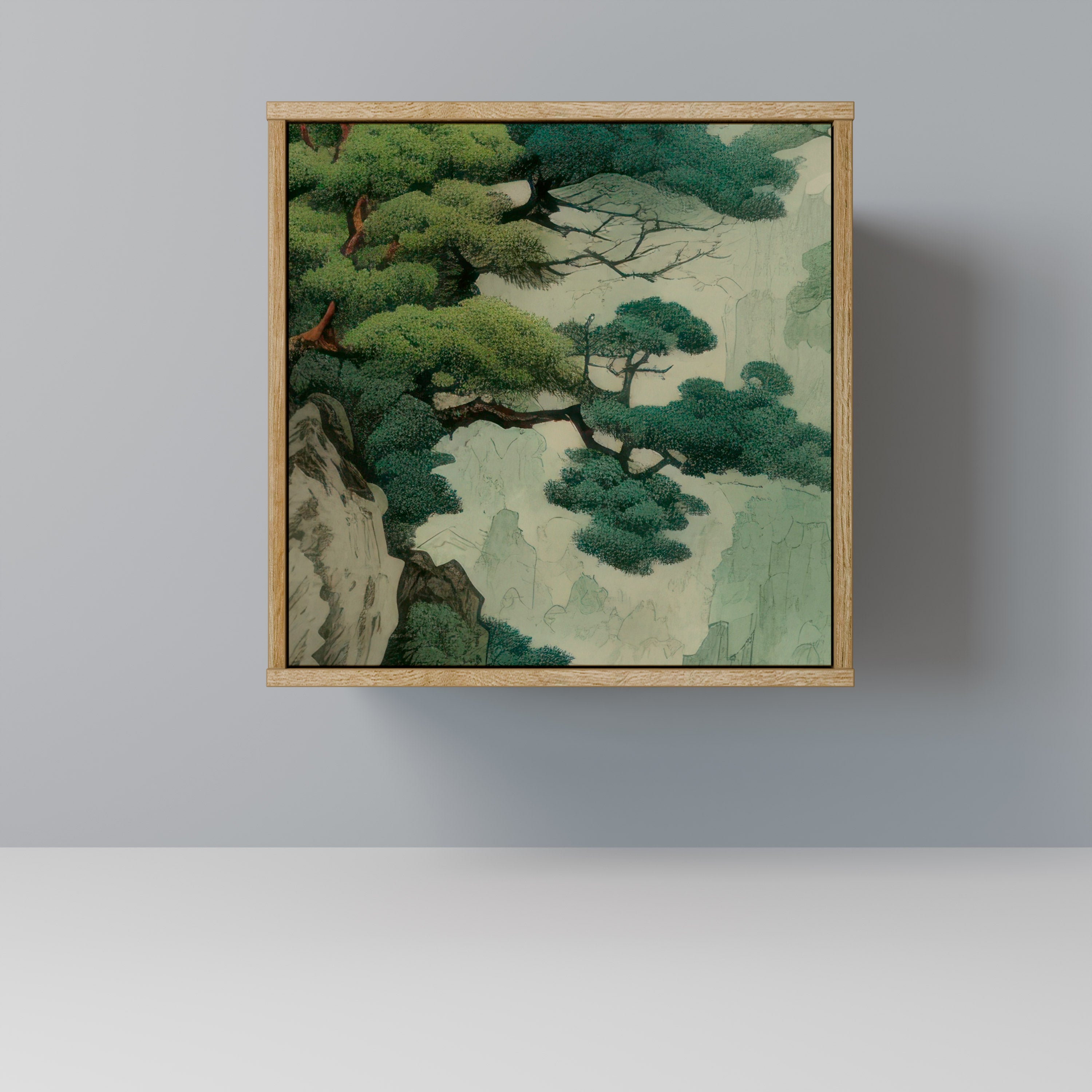 VERDURE ABYSS Komoda 1-drzwiowa korpus Dąb Riva