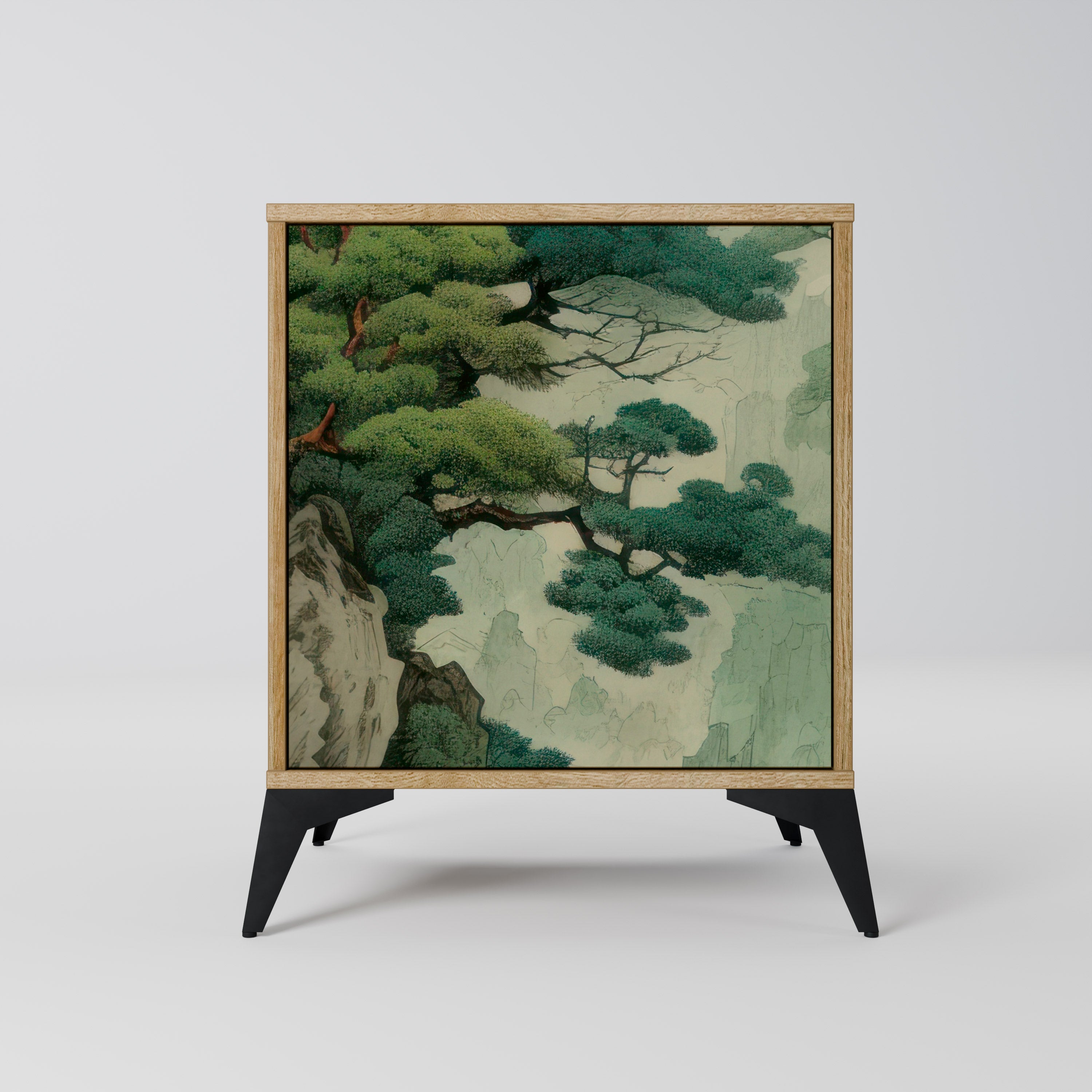 VERDURE ABYSS Komoda 1-drzwiowa korpus Dąb Riva