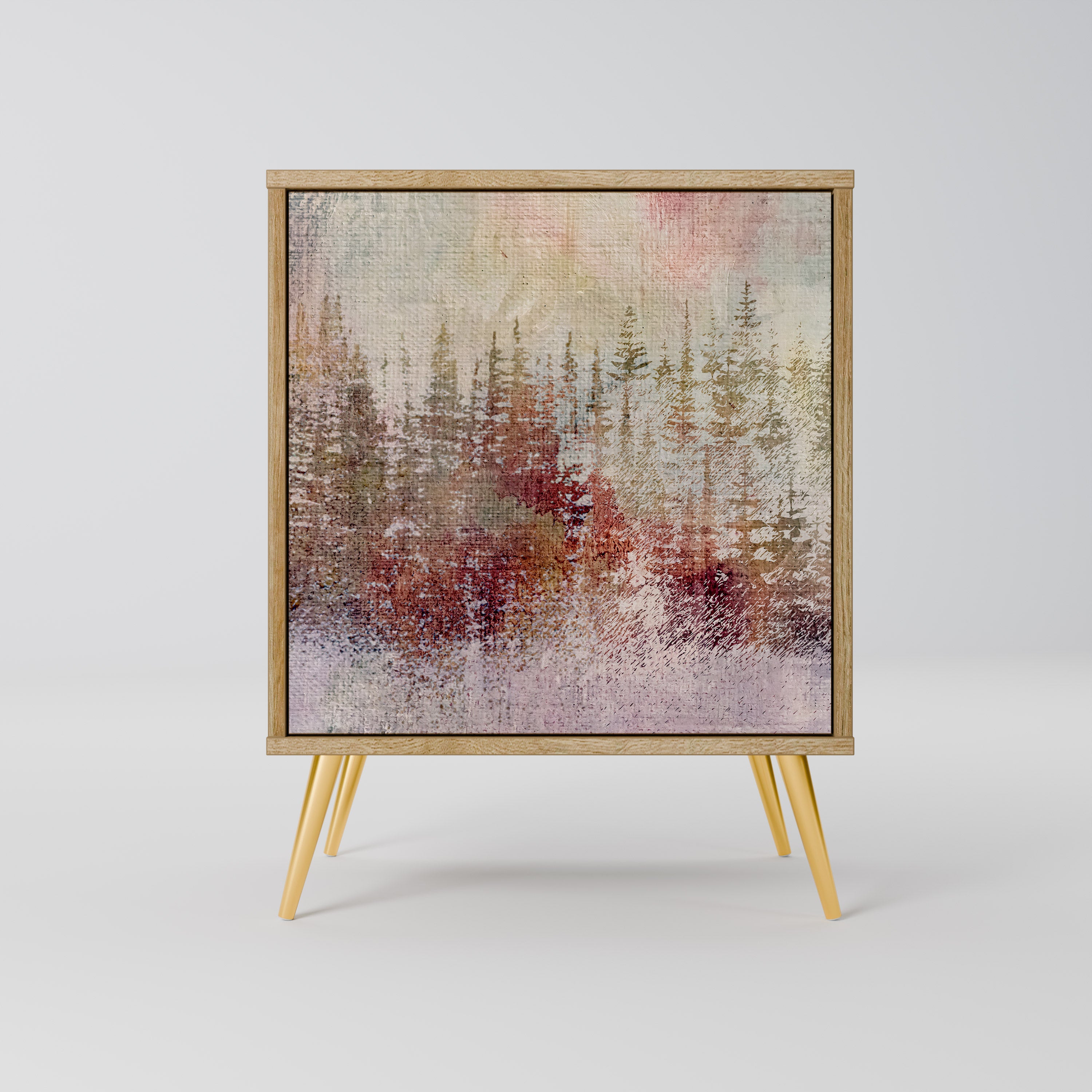 VEILED SUMMIT Komoda 1-drzwiowa korpus Dąb Riva