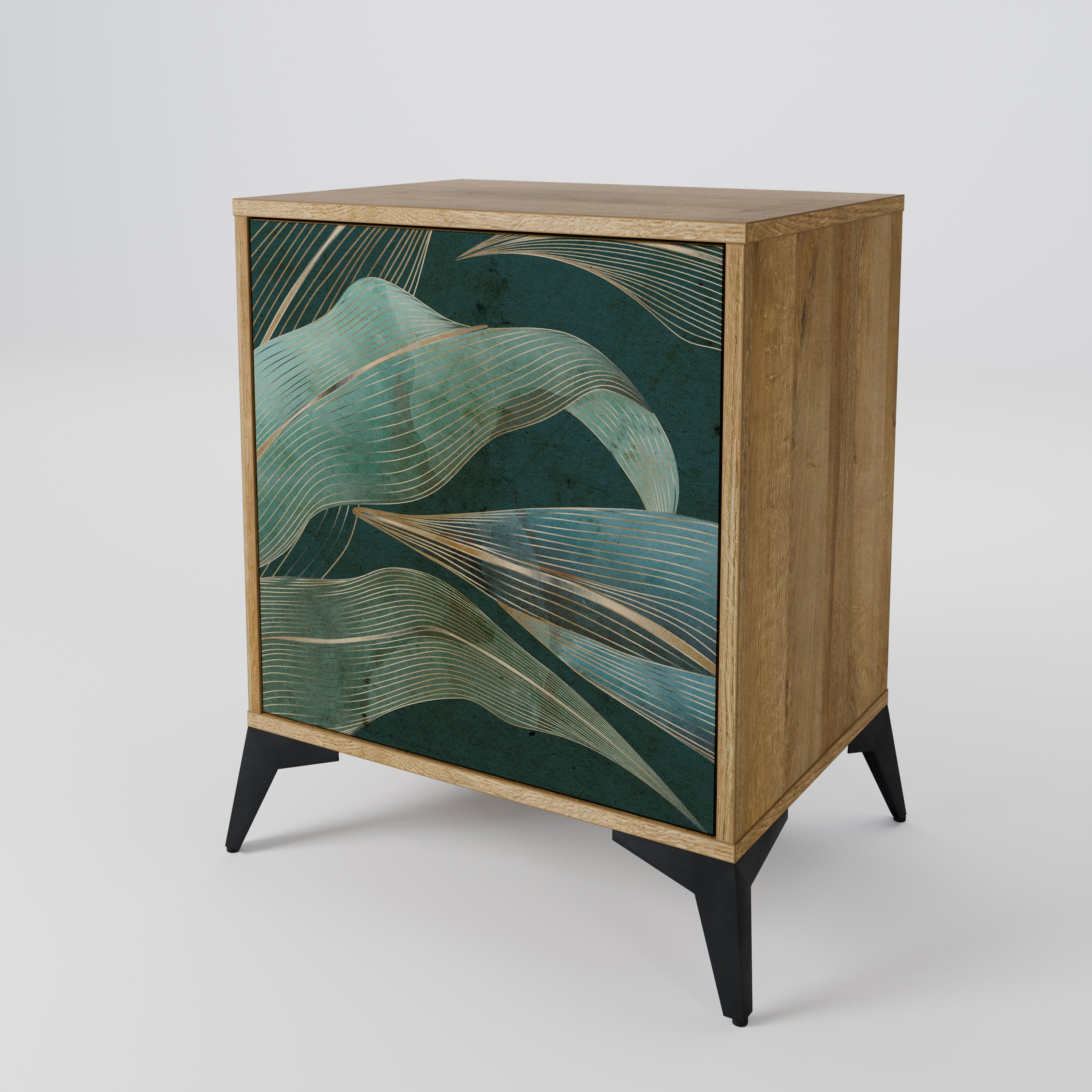 ROYAL GREEN Komoda 1-drzwiowa korpus Dąb Riva