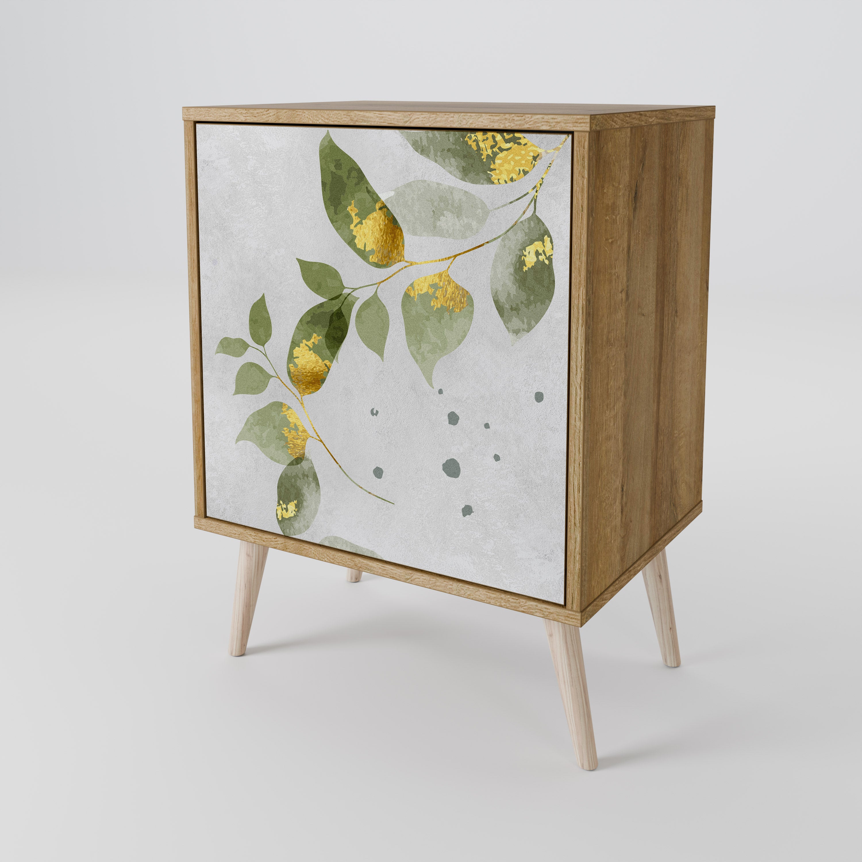 ELEGANT BOTANICS Komoda 1-drzwiowa korpus Dąb Riva