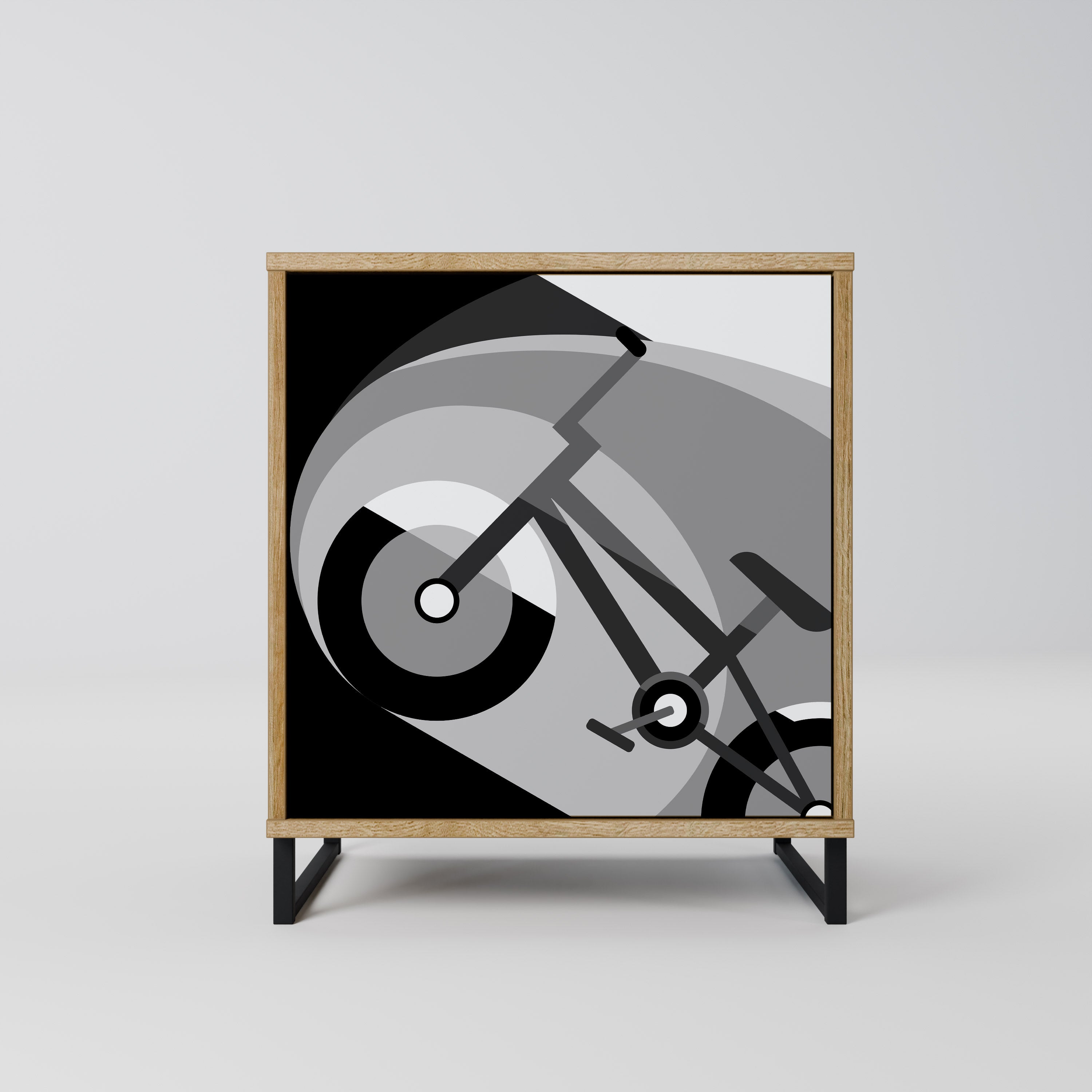 BIKE ENERGY Komoda 1-drzwiowa korpus Dąb Riva