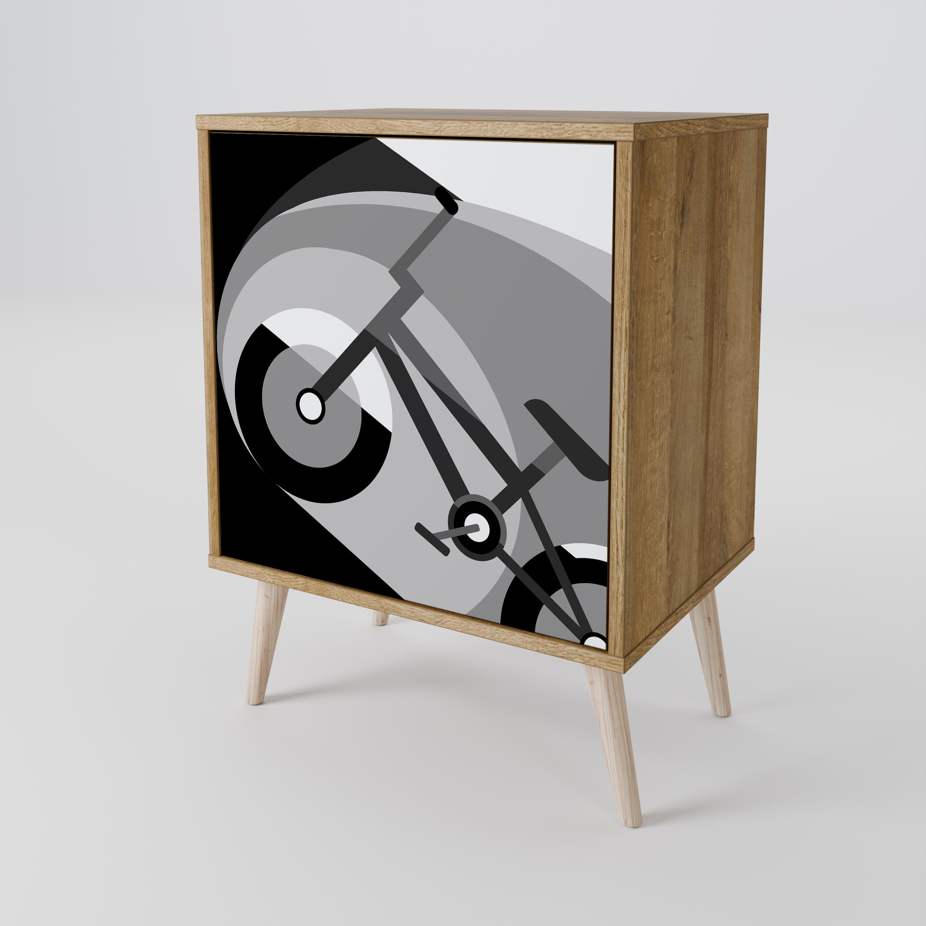 BIKE ENERGY Komoda 1-drzwiowa korpus Dąb Riva