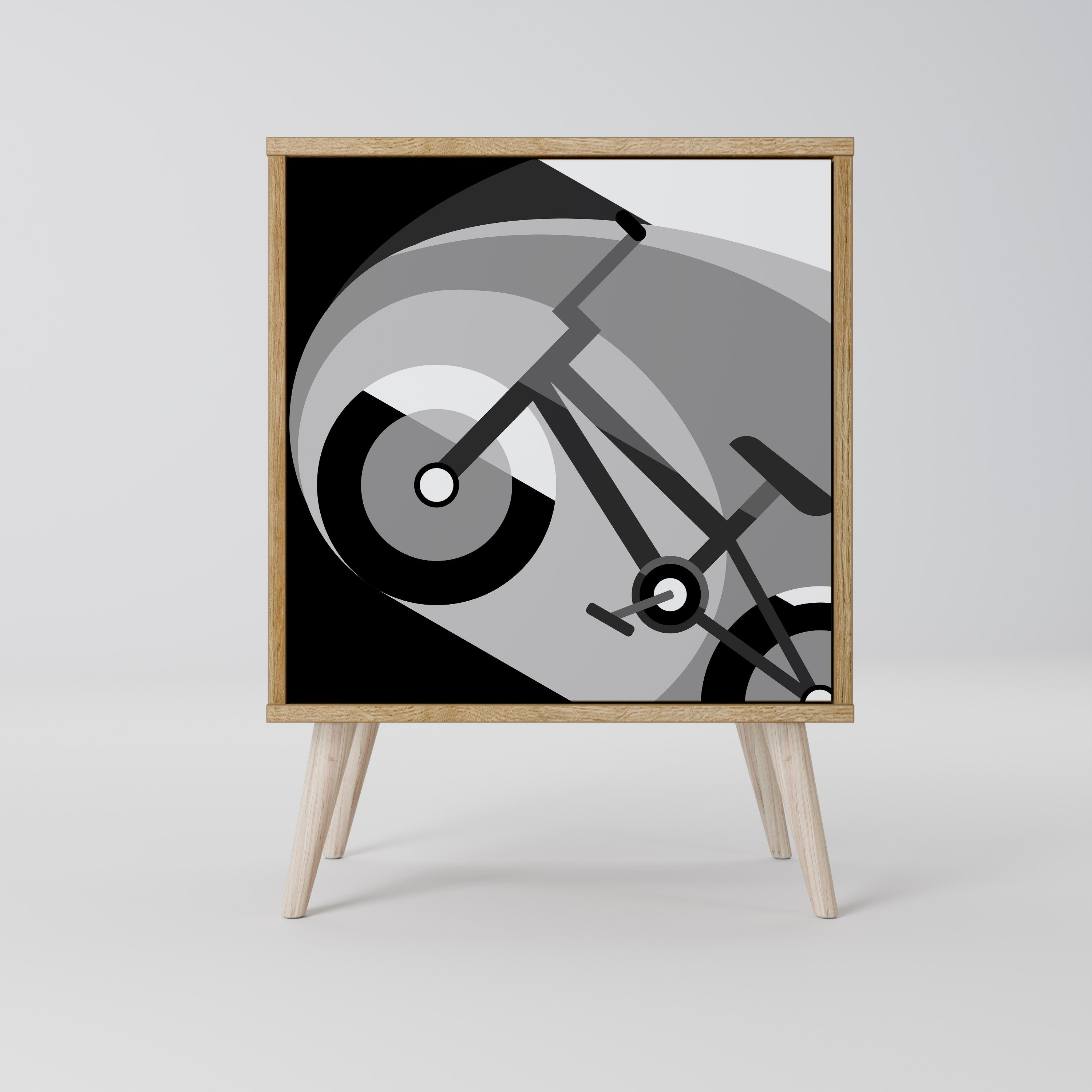 BIKE ENERGY Komoda 1-drzwiowa korpus Dąb Riva