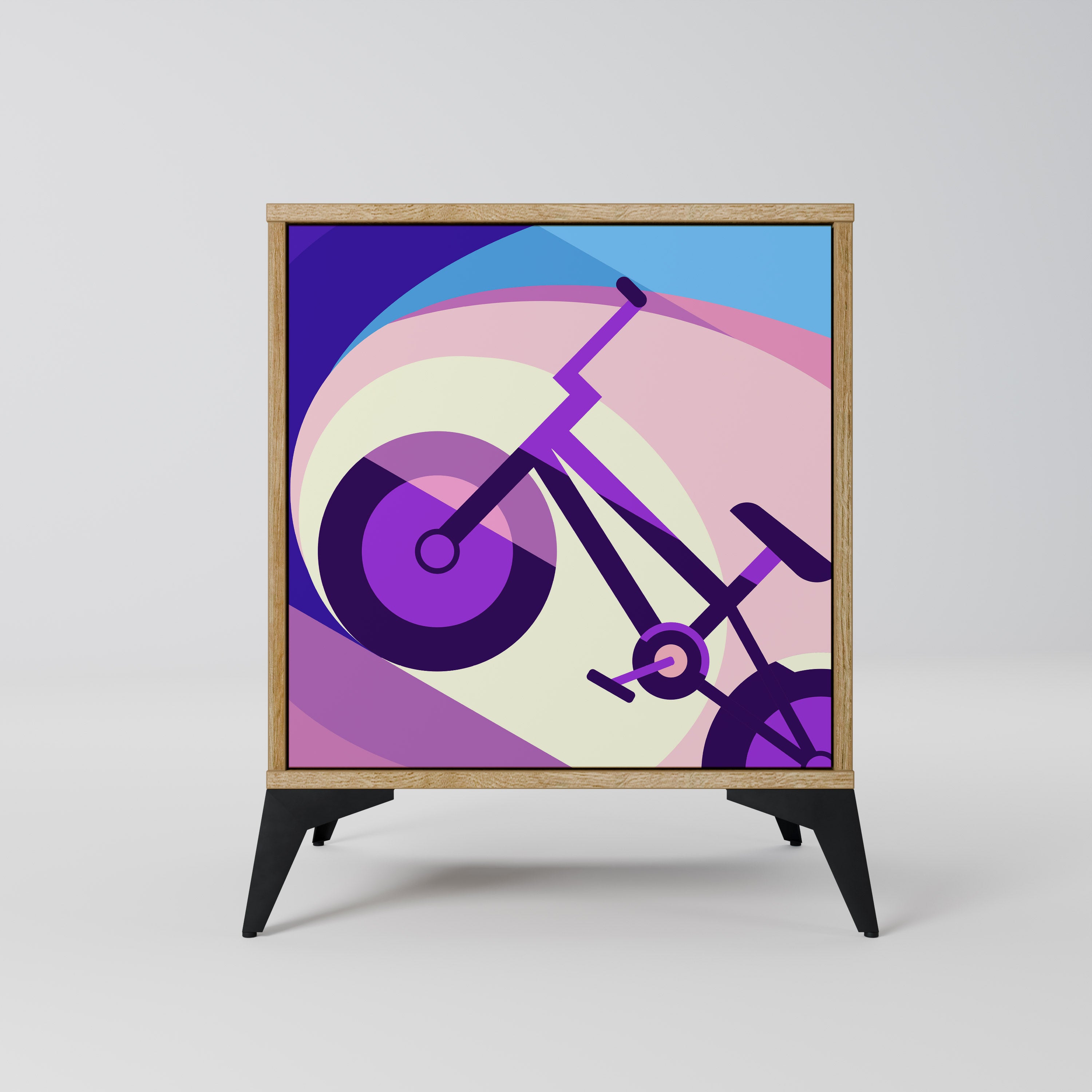 BIKE DREAMS Komoda 1-drzwiowa korpus Dąb Riva