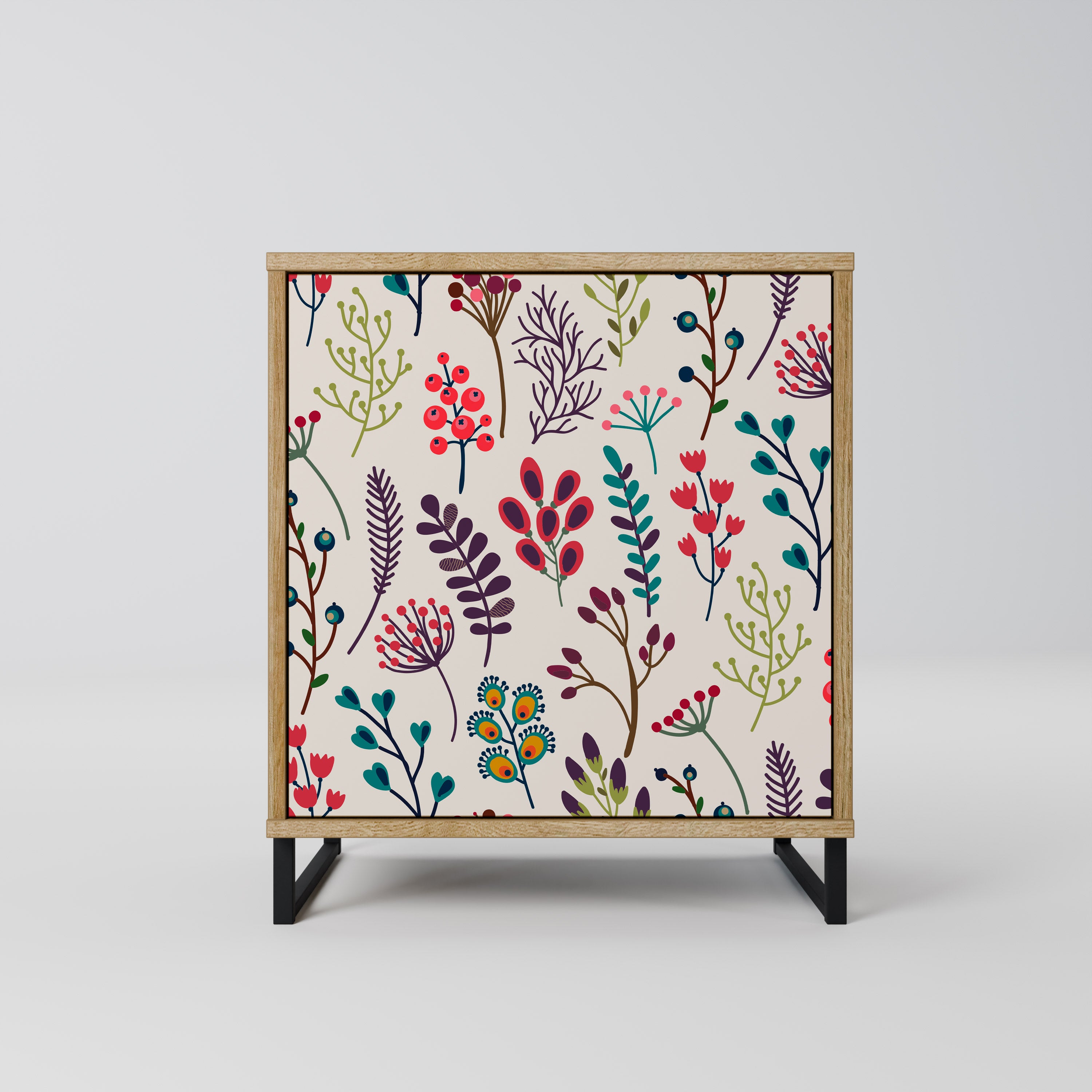 AUTUMN SUNDRIES Komoda 1-drzwiowa korpus Dąb Riva