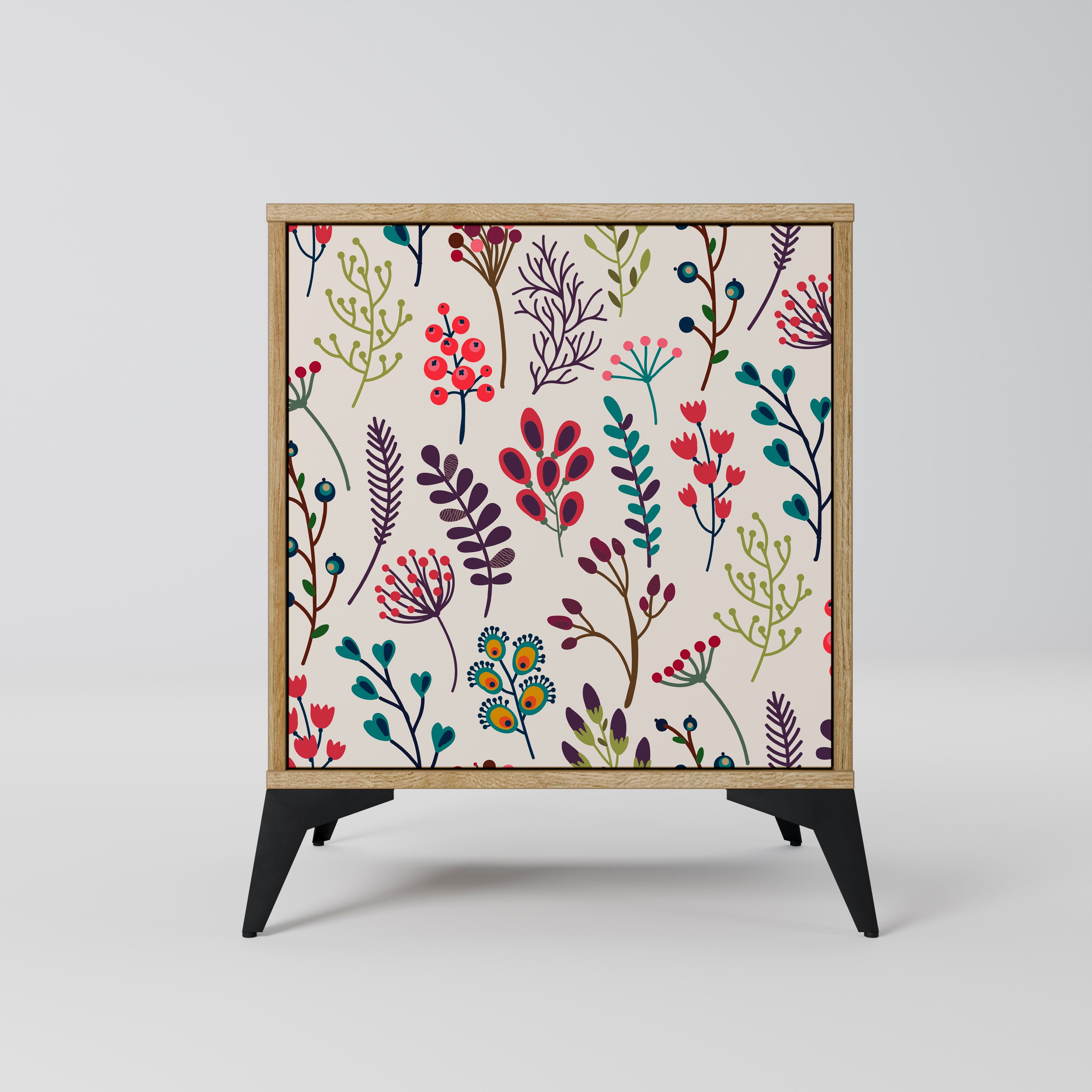 AUTUMN SUNDRIES Komoda 1-drzwiowa korpus Dąb Riva