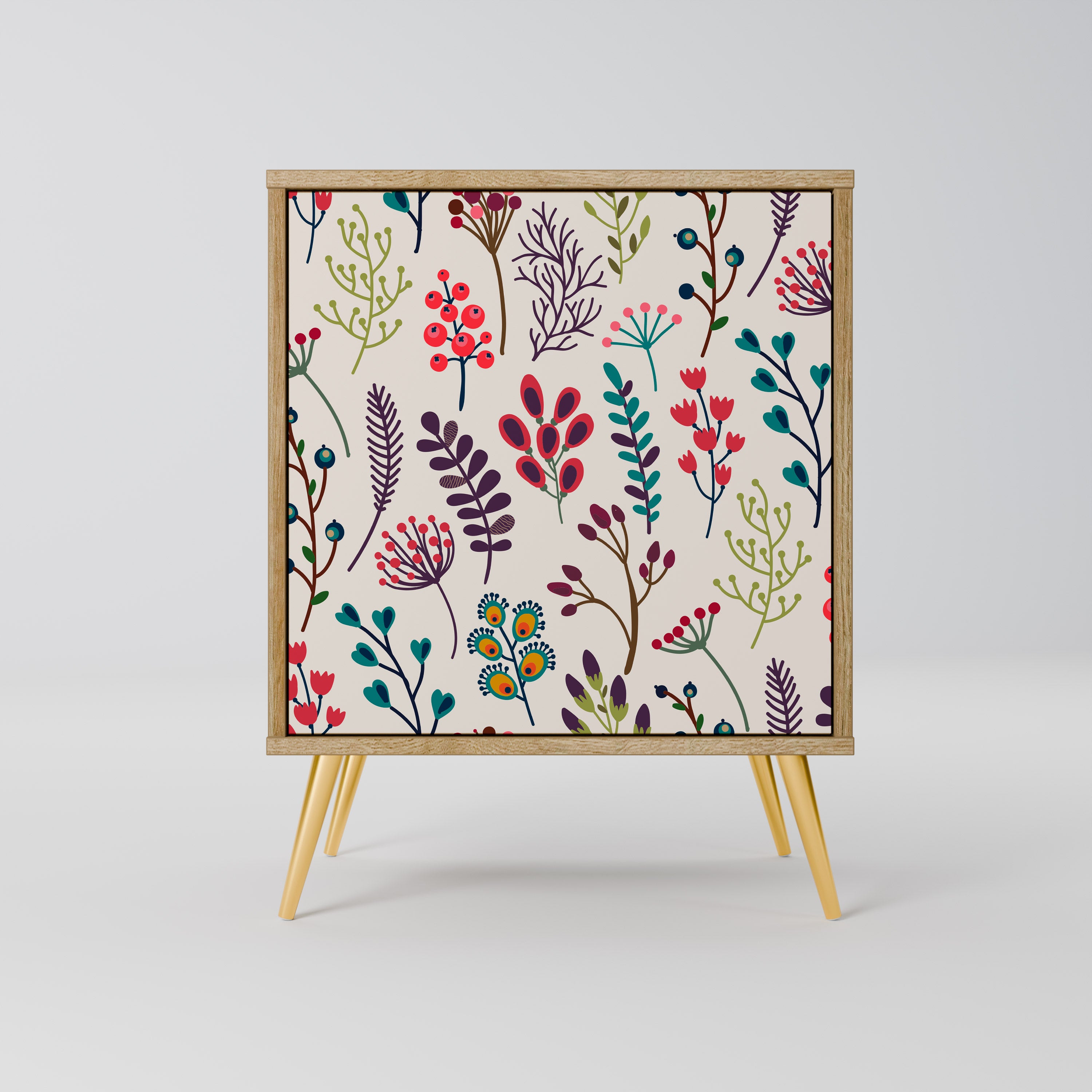 AUTUMN SUNDRIES Komoda 1-drzwiowa korpus Dąb Riva