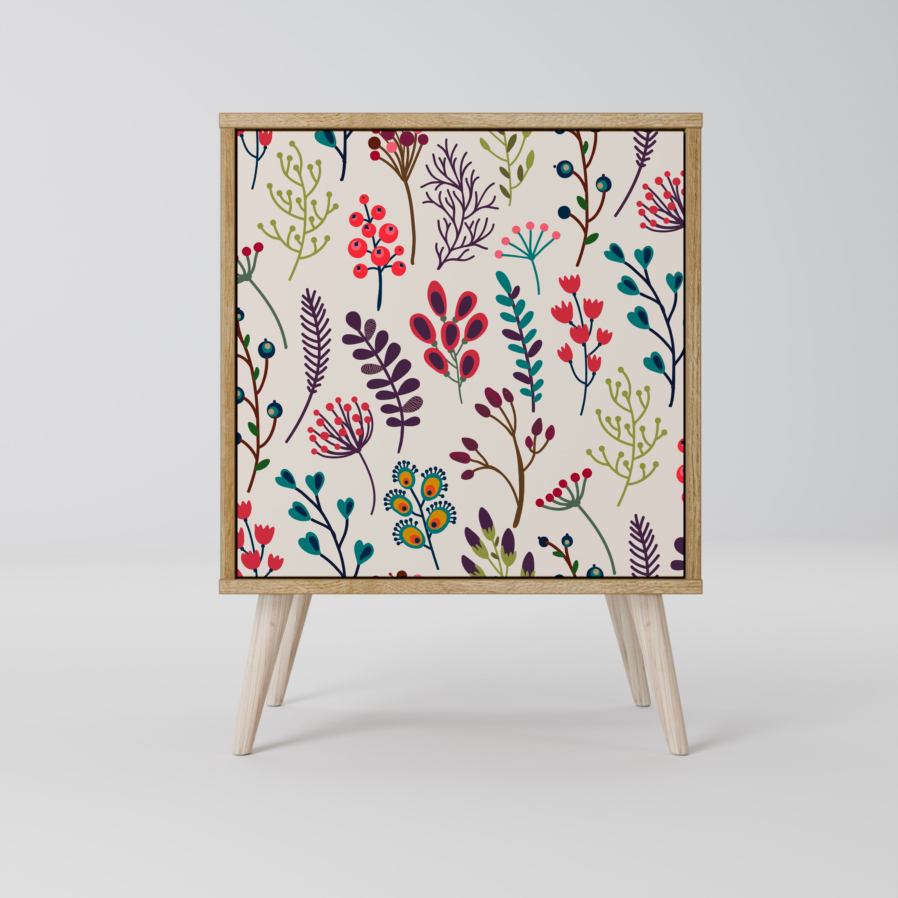 AUTUMN SUNDRIES Komoda 1-drzwiowa korpus Dąb Riva