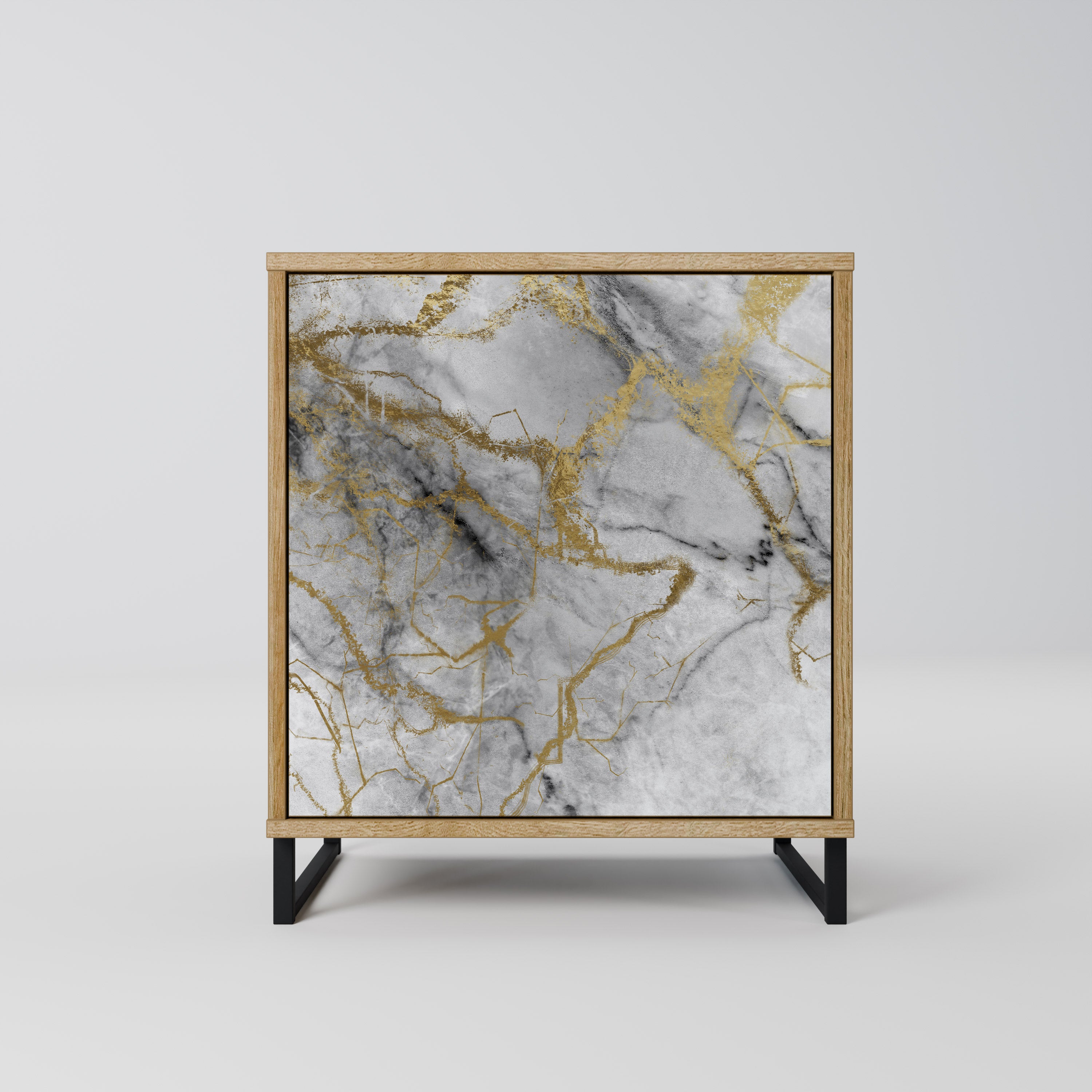 TIMELESS GLIDE Komoda 1-drzwiowa korpus Dąb Riva