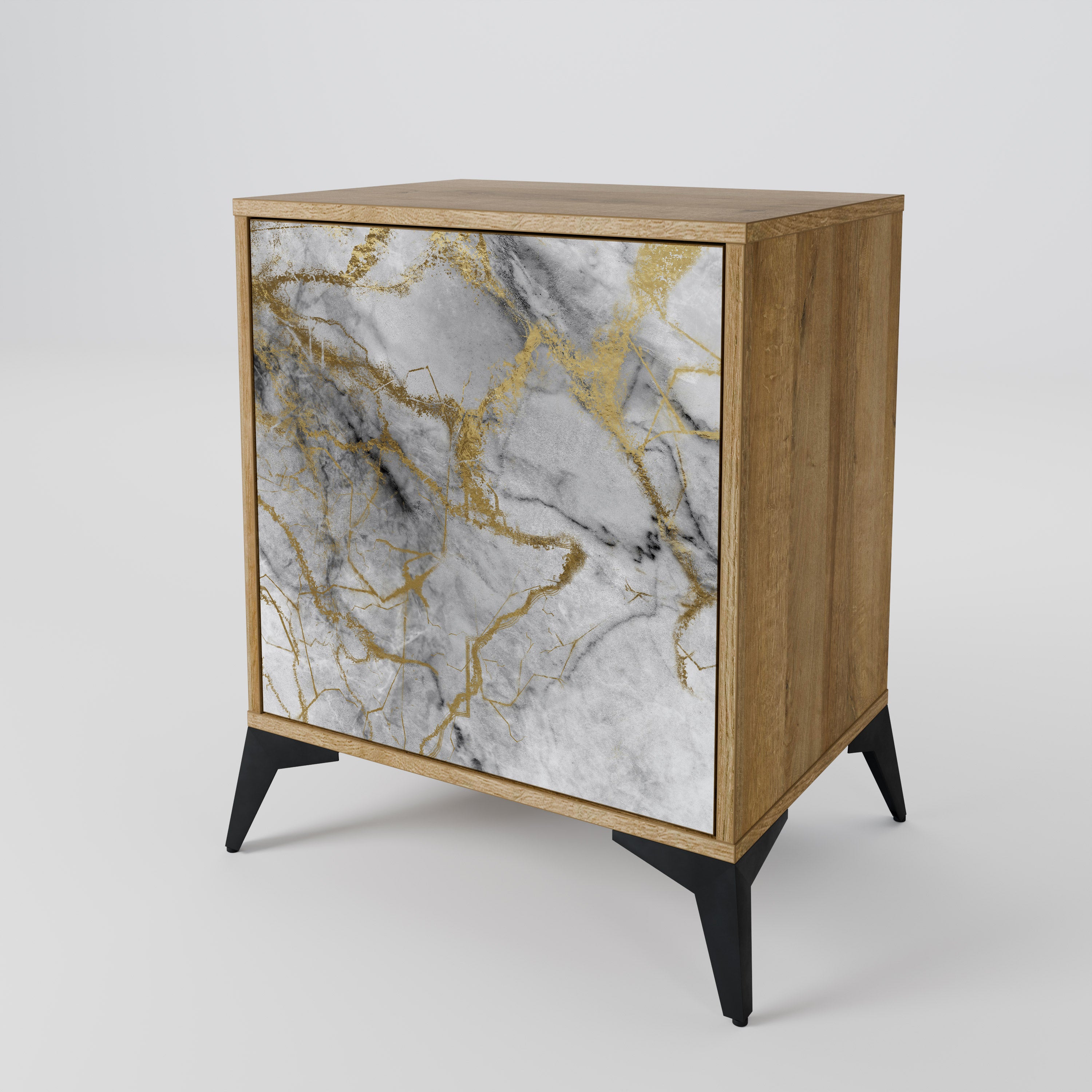 TIMELESS GLIDE Komoda 1-drzwiowa korpus Dąb Riva