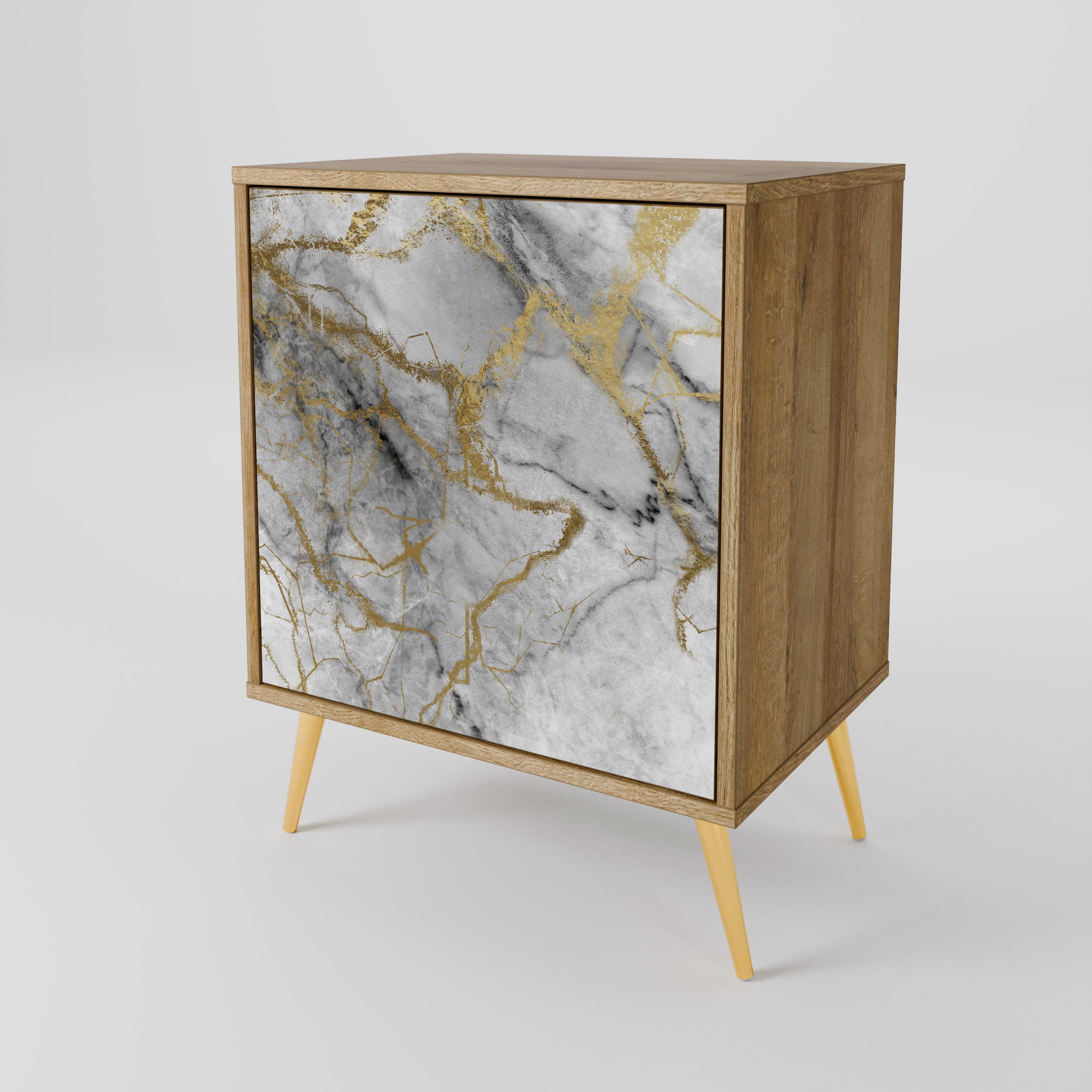 TIMELESS GLIDE Komoda 1-drzwiowa korpus Dąb Riva