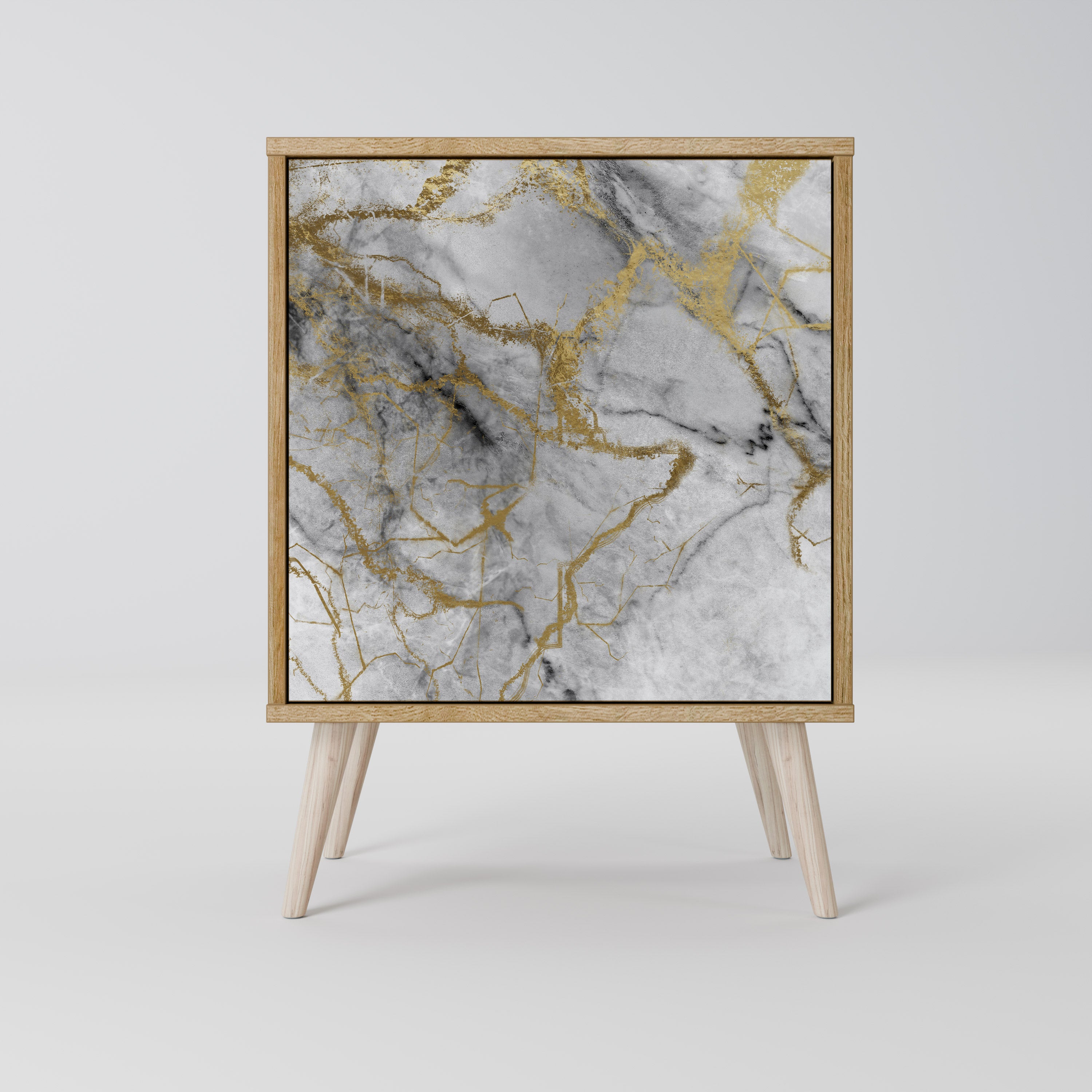 TIMELESS GLIDE Komoda 1-drzwiowa korpus Dąb Riva