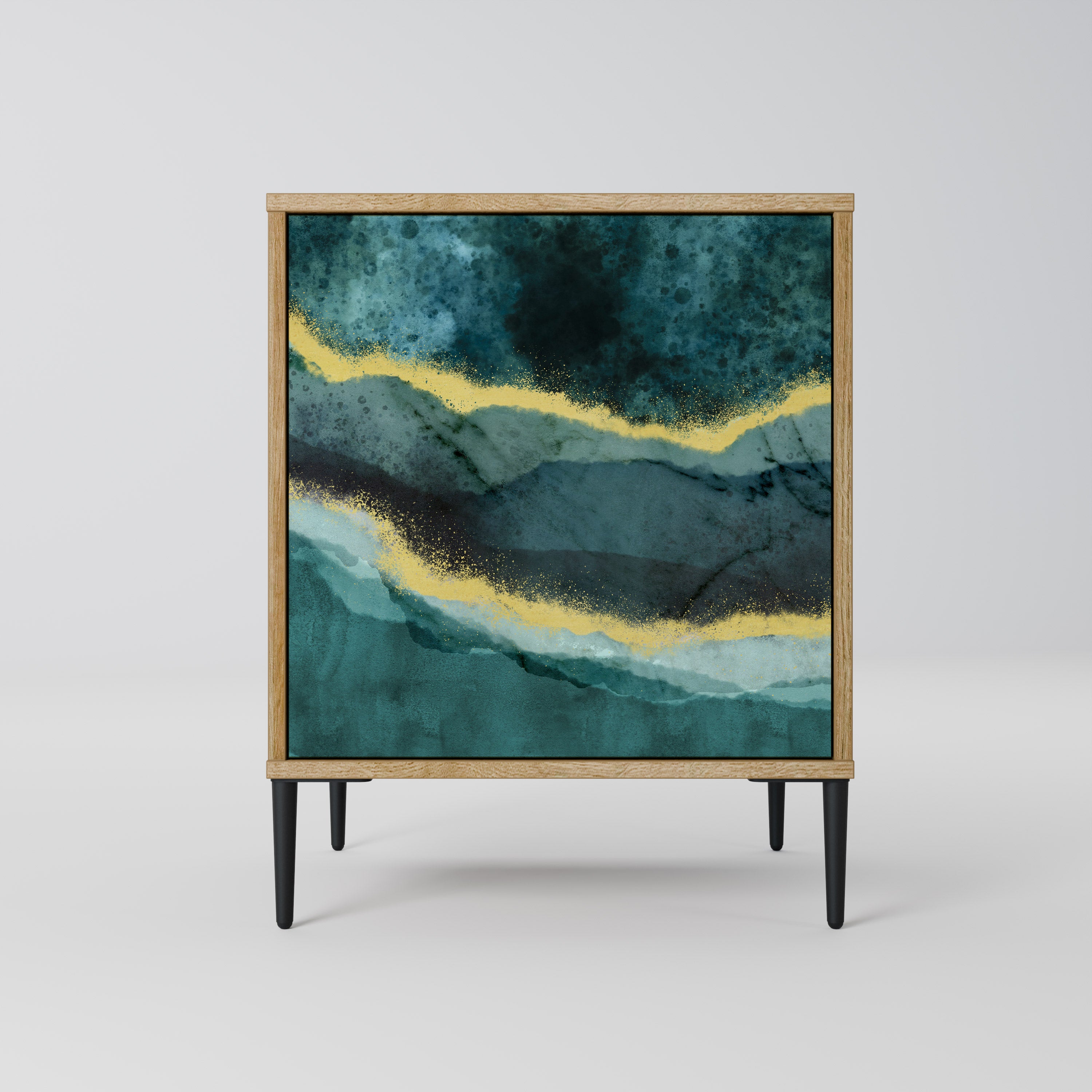 GOLDRUSH ODYSSEY Komoda 1-drzwiowa korpus Dąb Riva