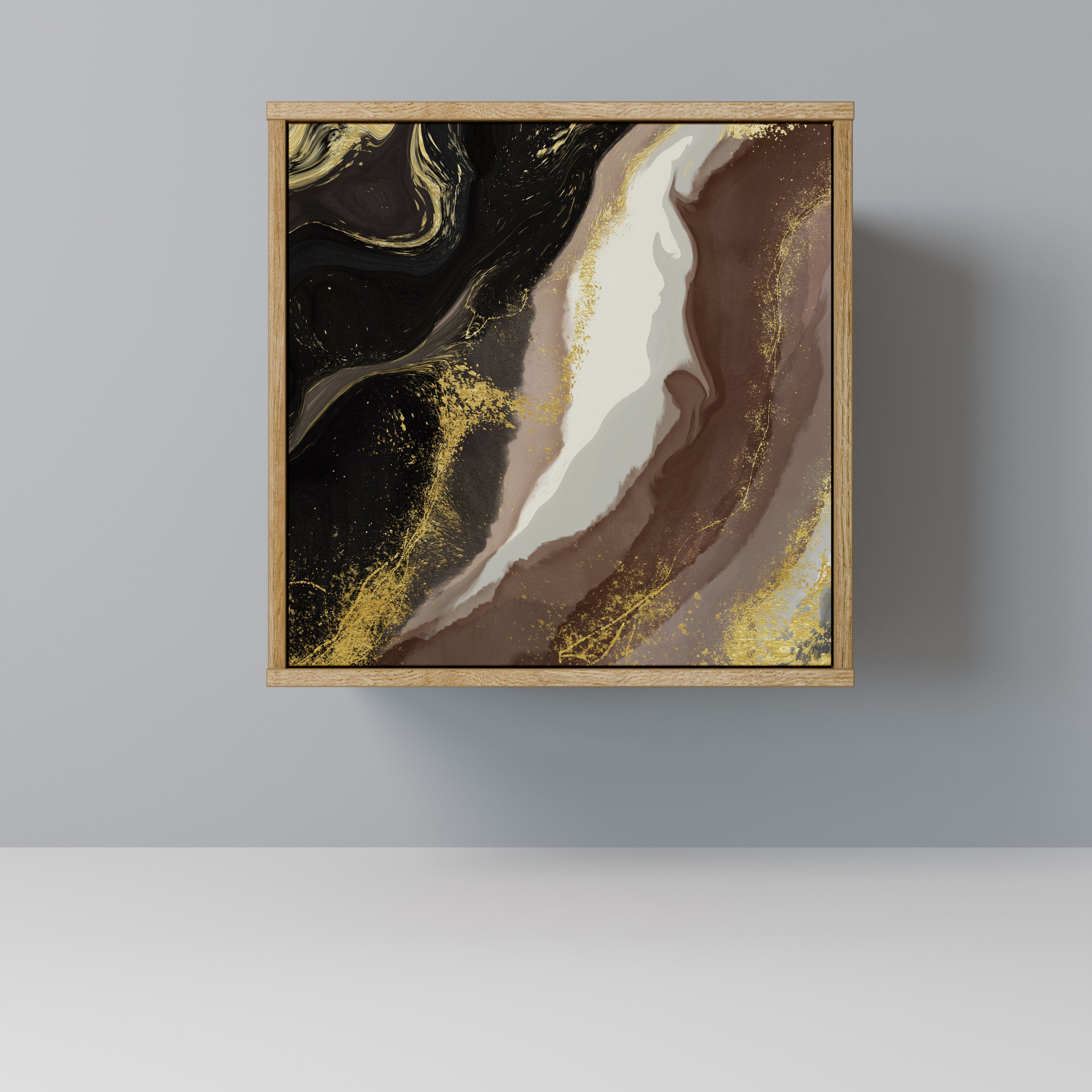 GOLD DUST Komoda 1-drzwiowa korpus Dąb Riva