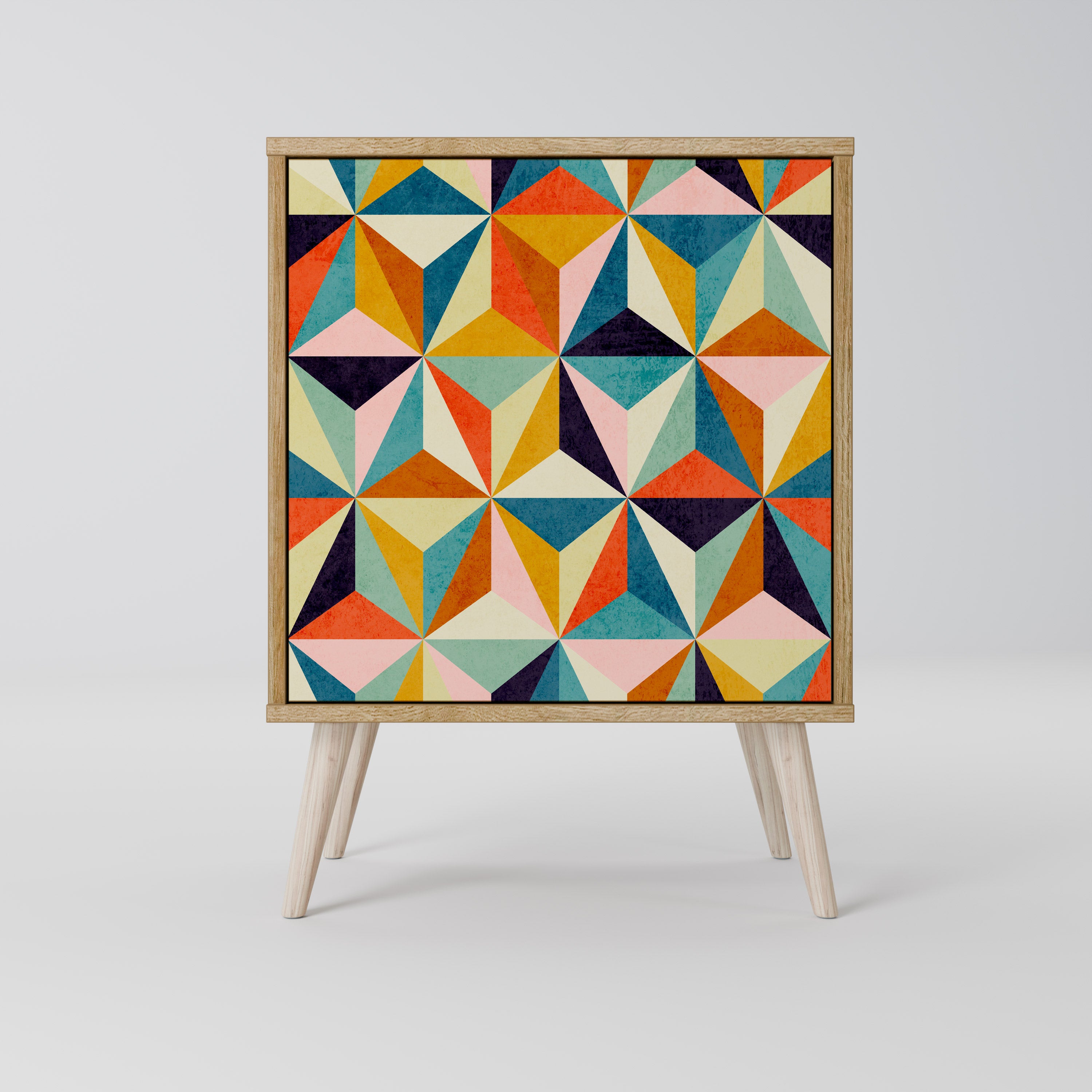 TESSELATE TREASURES Komoda 1-drzwiowa korpus Dąb Riva