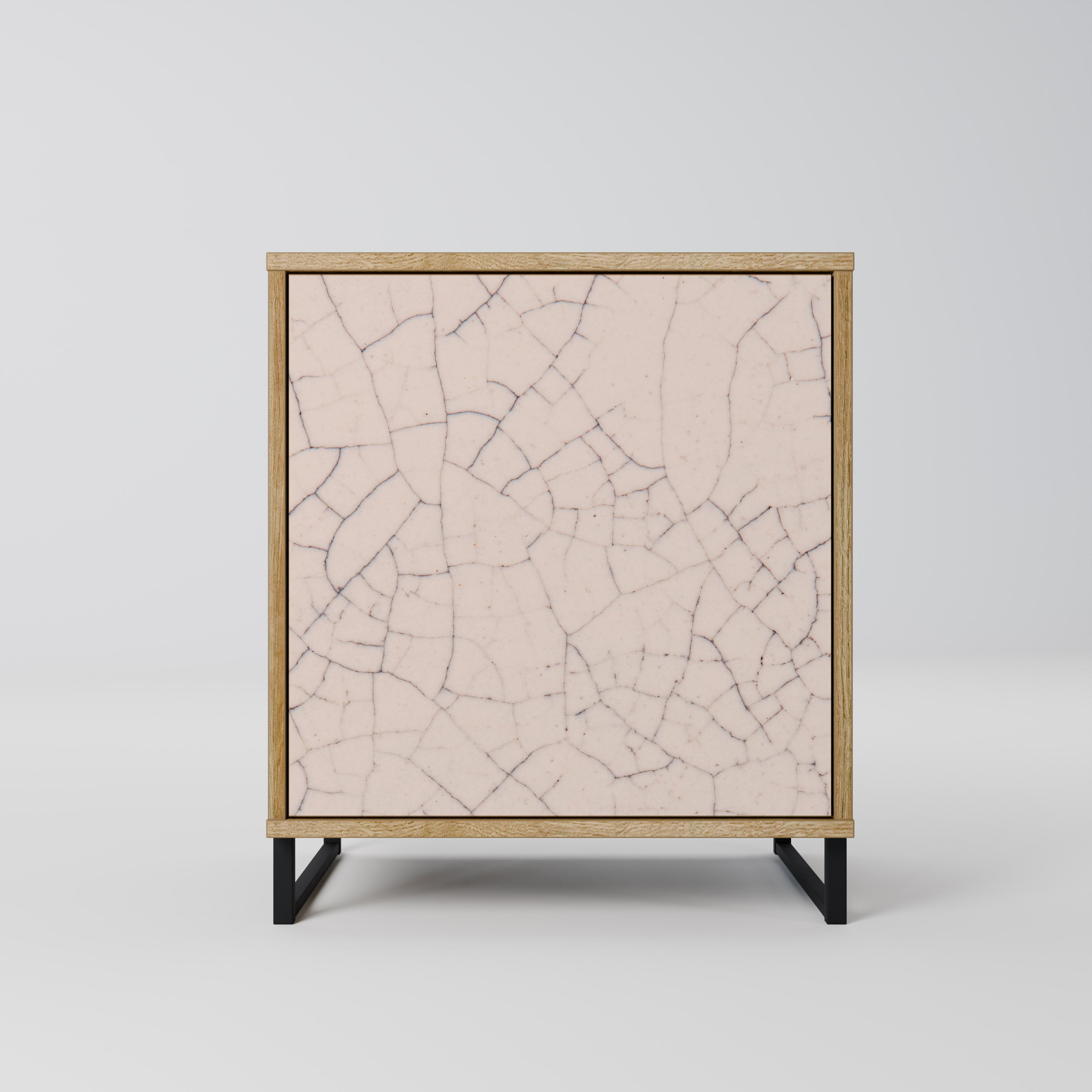 CERAMIC TEXTURE Komoda 1-drzwiowa korpus Dąb Riva