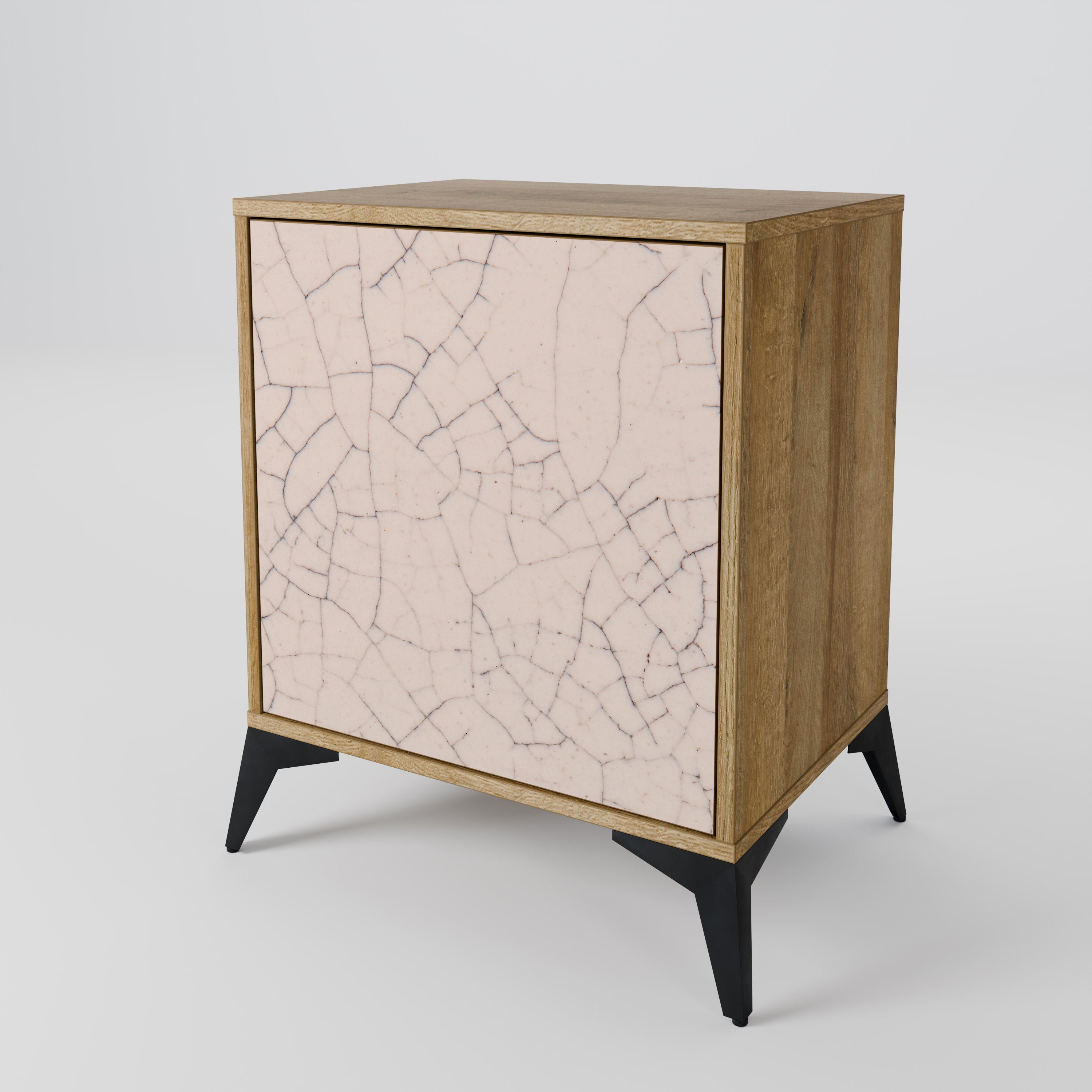 CERAMIC TEXTURE Komoda 1-drzwiowa korpus Dąb Riva