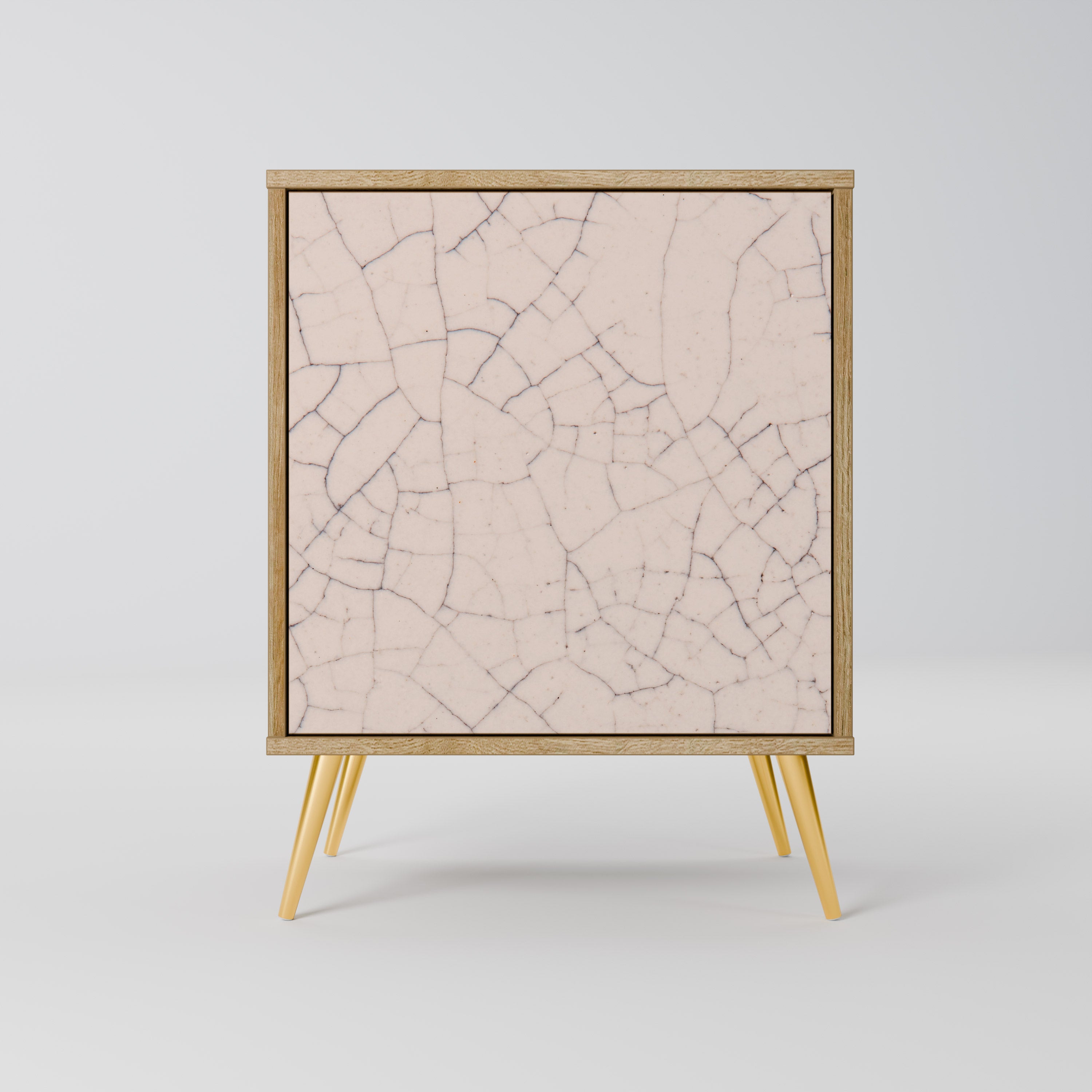 CERAMIC TEXTURE Komoda 1-drzwiowa korpus Dąb Riva