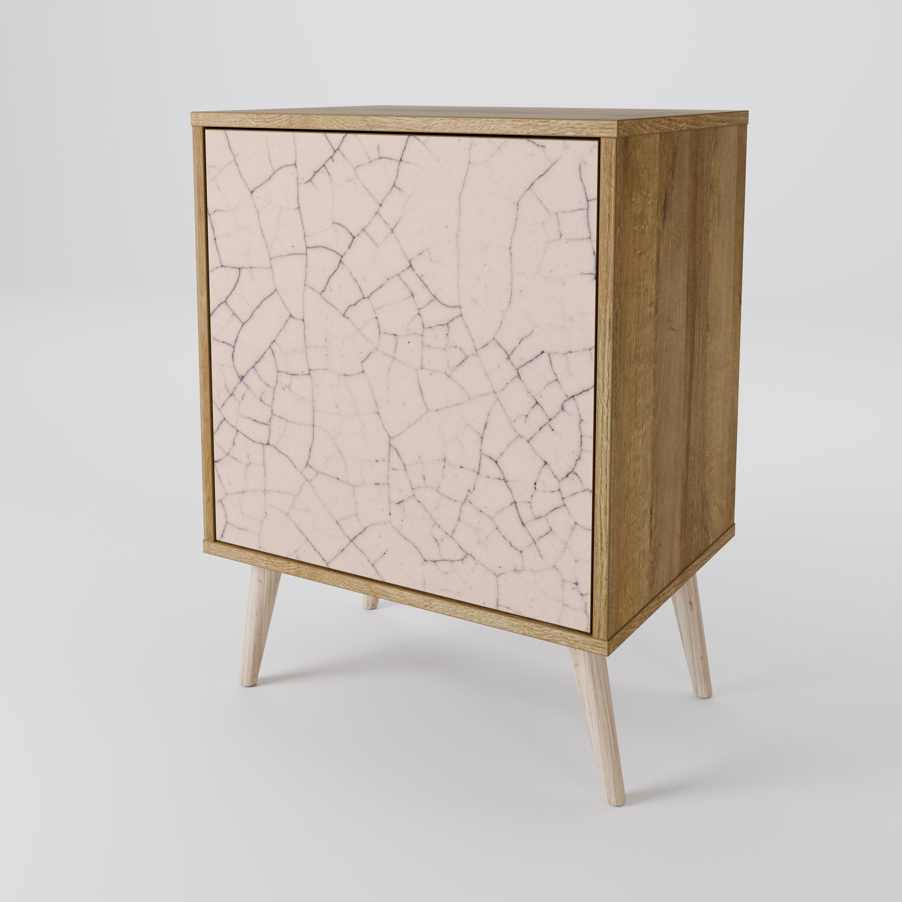 CERAMIC TEXTURE Komoda 1-drzwiowa korpus Dąb Riva