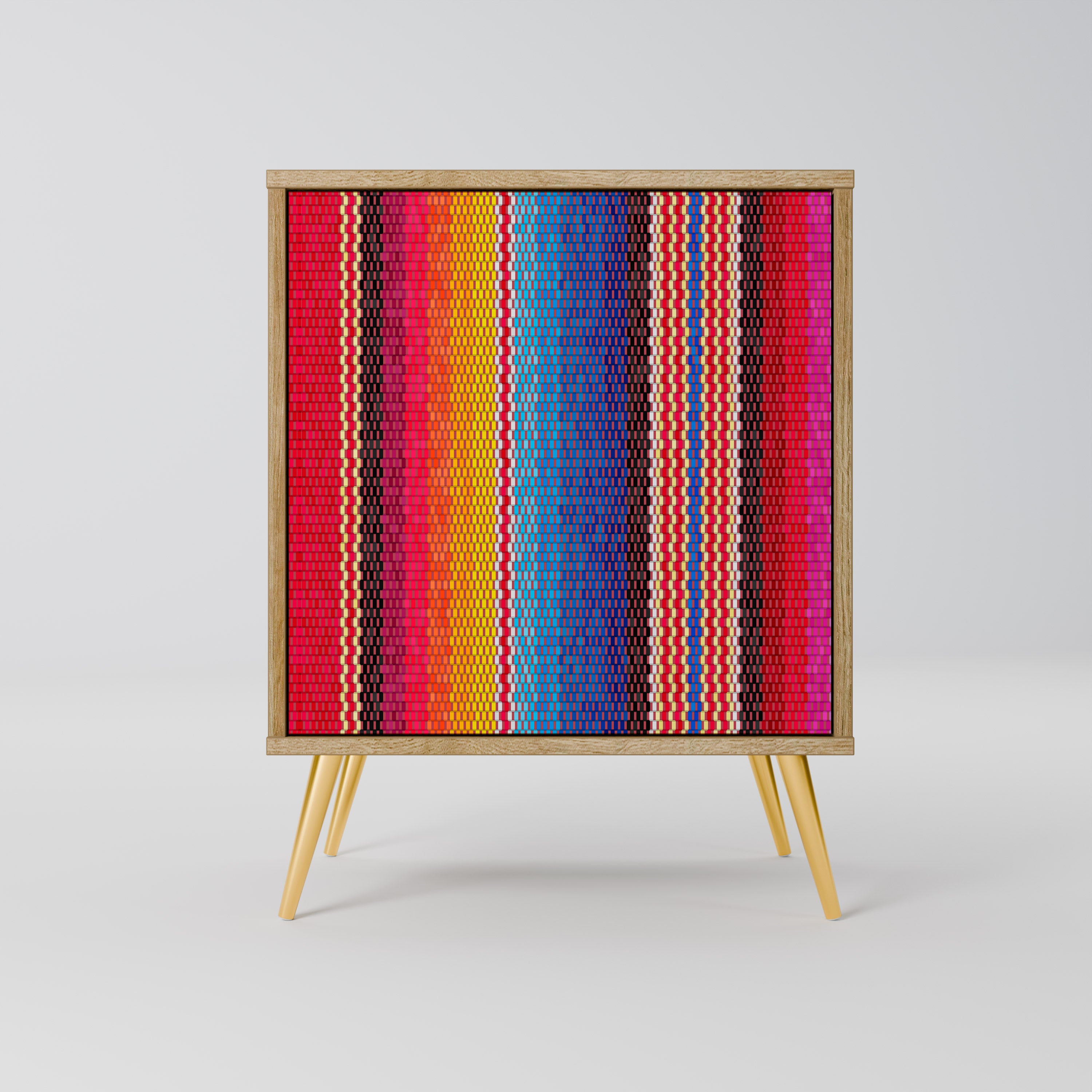 ETHNIC MEXICAN Komoda 1-drzwiowa korpus Dąb Riva