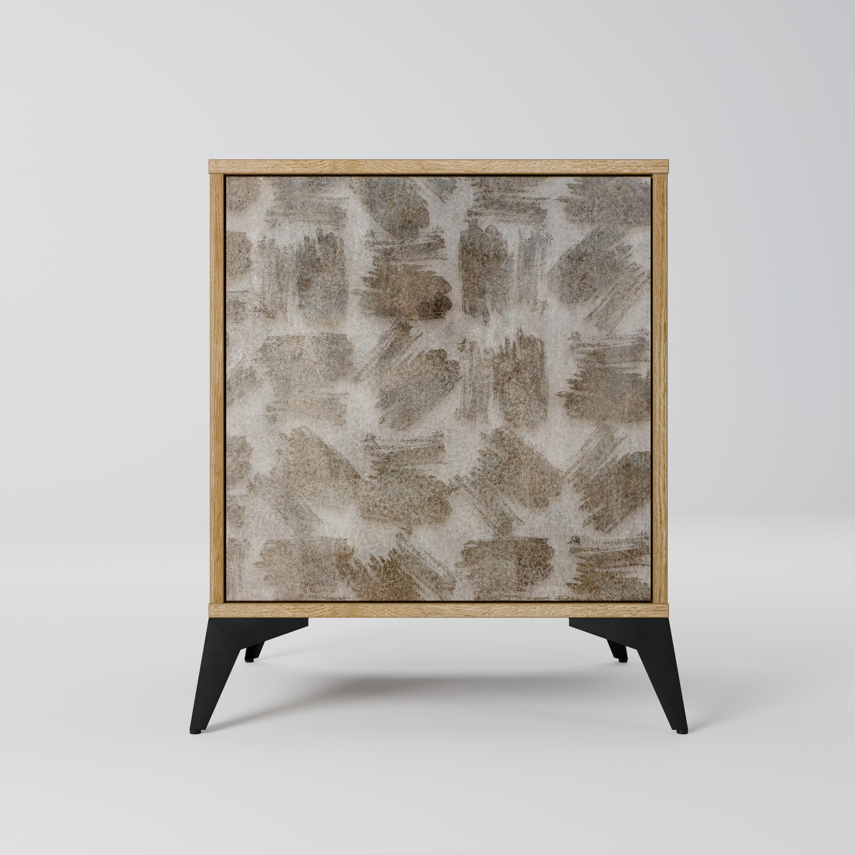 SLIGHTLY BLURRED Komoda 1-drzwiowa korpus Dąb Riva