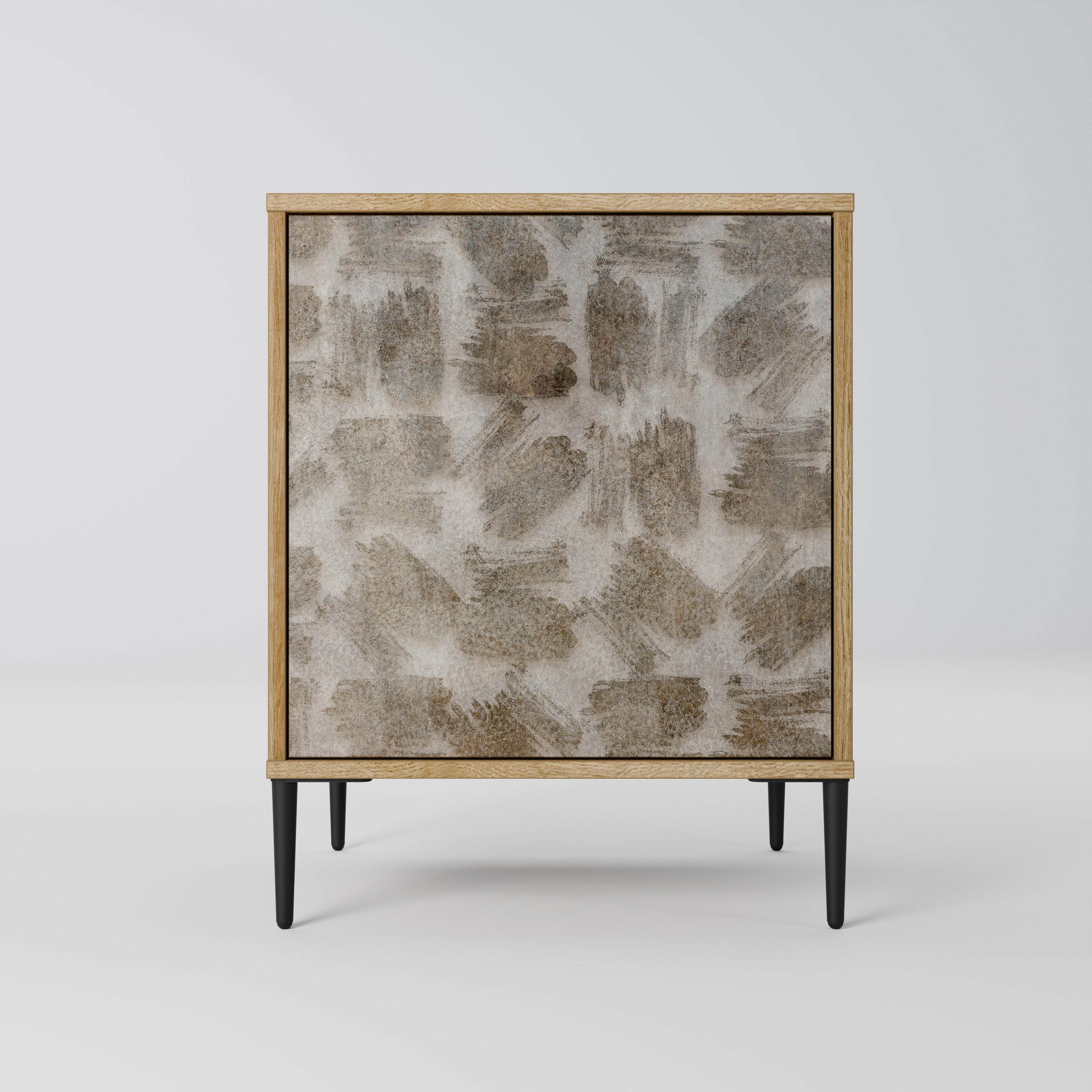 SLIGHTLY BLURRED Komoda 1-drzwiowa korpus Dąb Riva