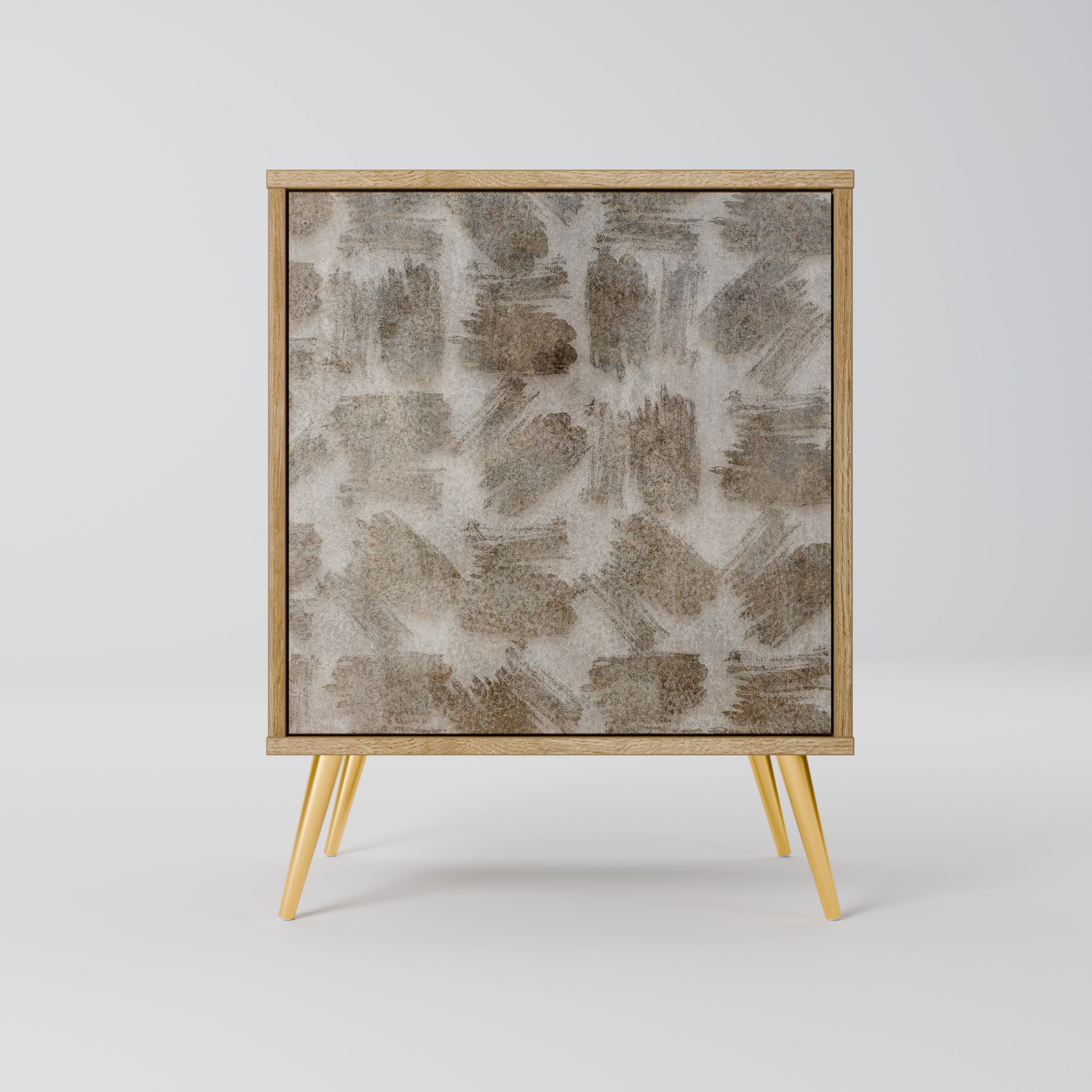 SLIGHTLY BLURRED Komoda 1-drzwiowa korpus Dąb Riva