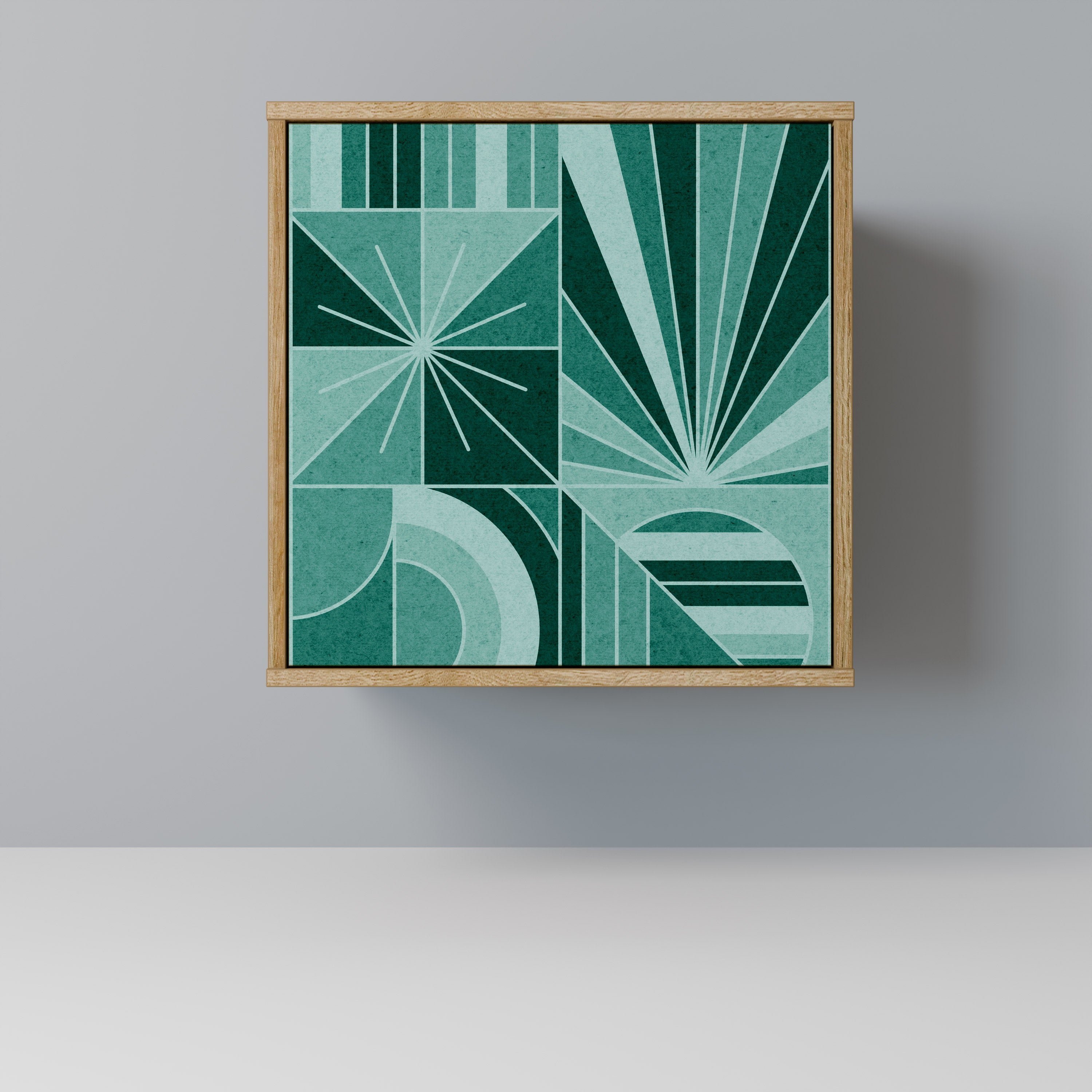 HARMONIC GRID Komoda 1-drzwiowa korpus Dąb Riva