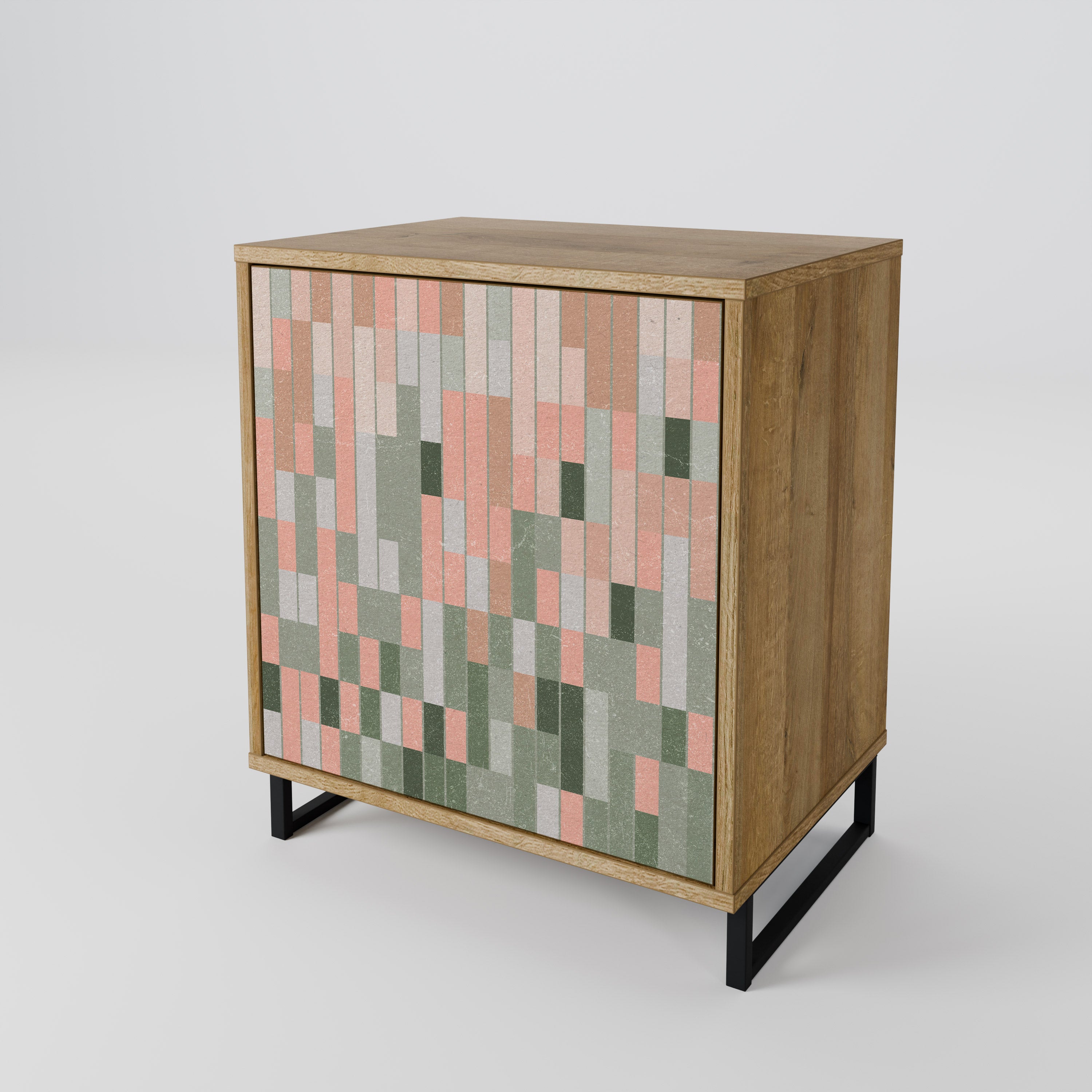 BUILDING THE FUTURE Komoda 1-drzwiowa korpus Dąb Riva