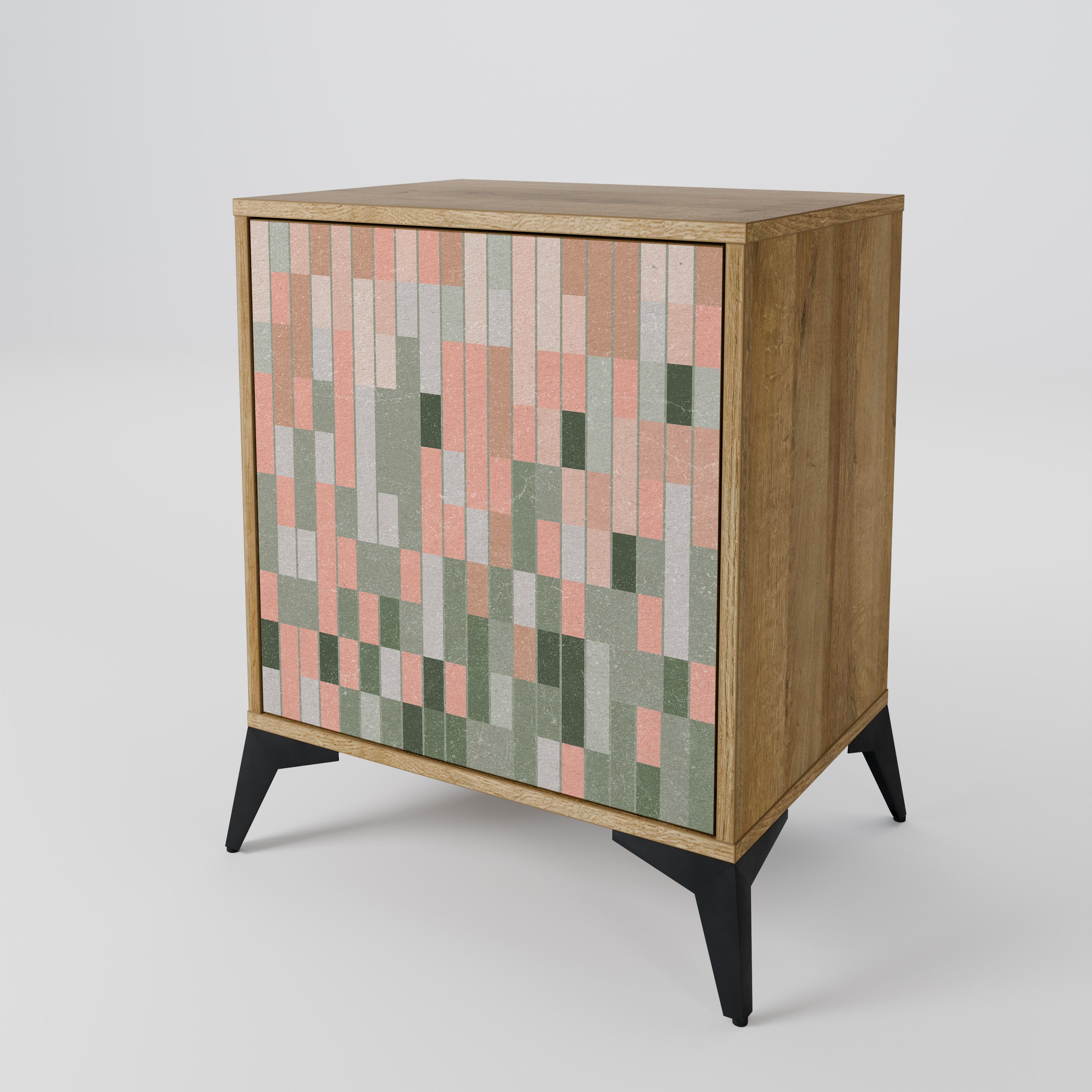 BUILDING THE FUTURE Komoda 1-drzwiowa korpus Dąb Riva