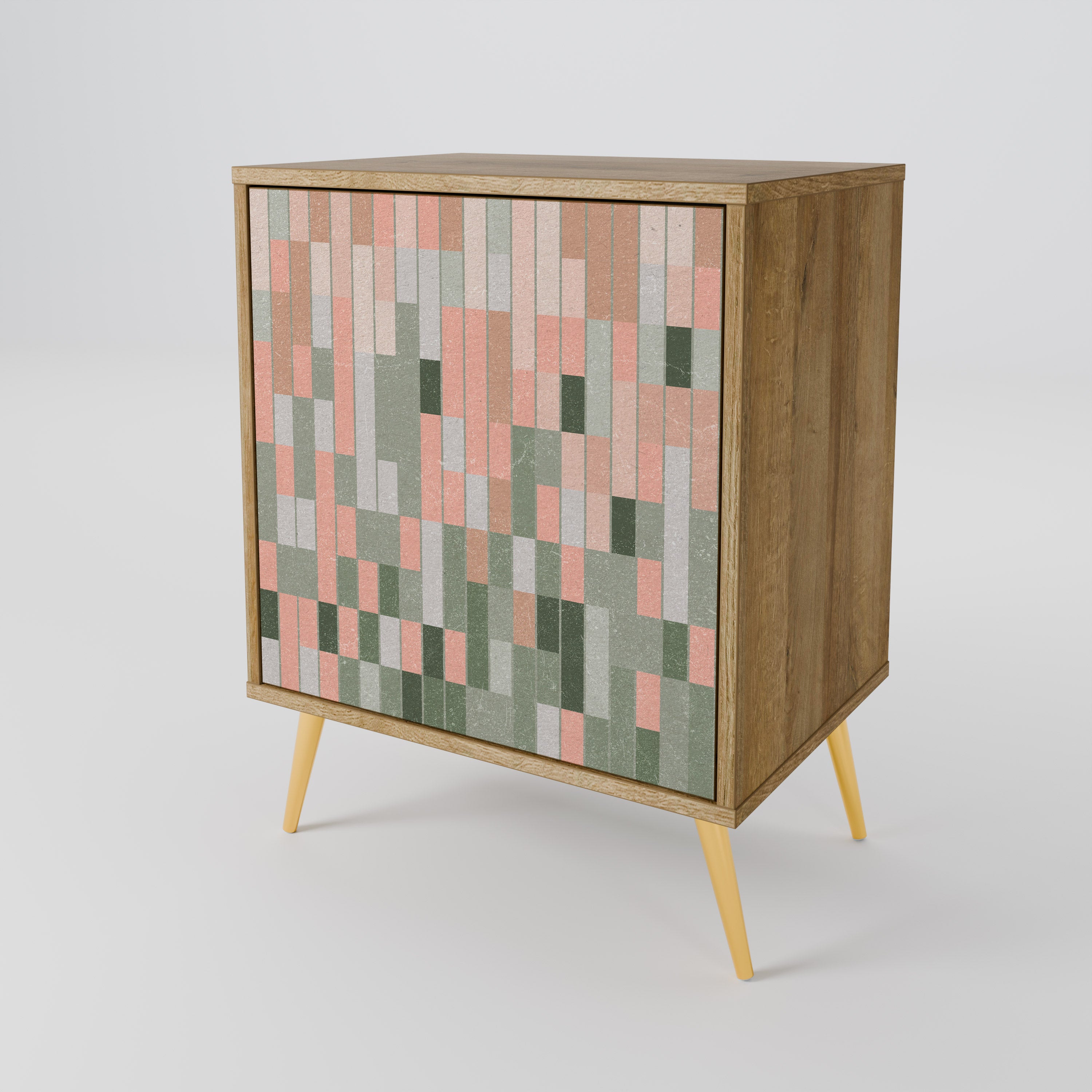 BUILDING THE FUTURE Komoda 1-drzwiowa korpus Dąb Riva