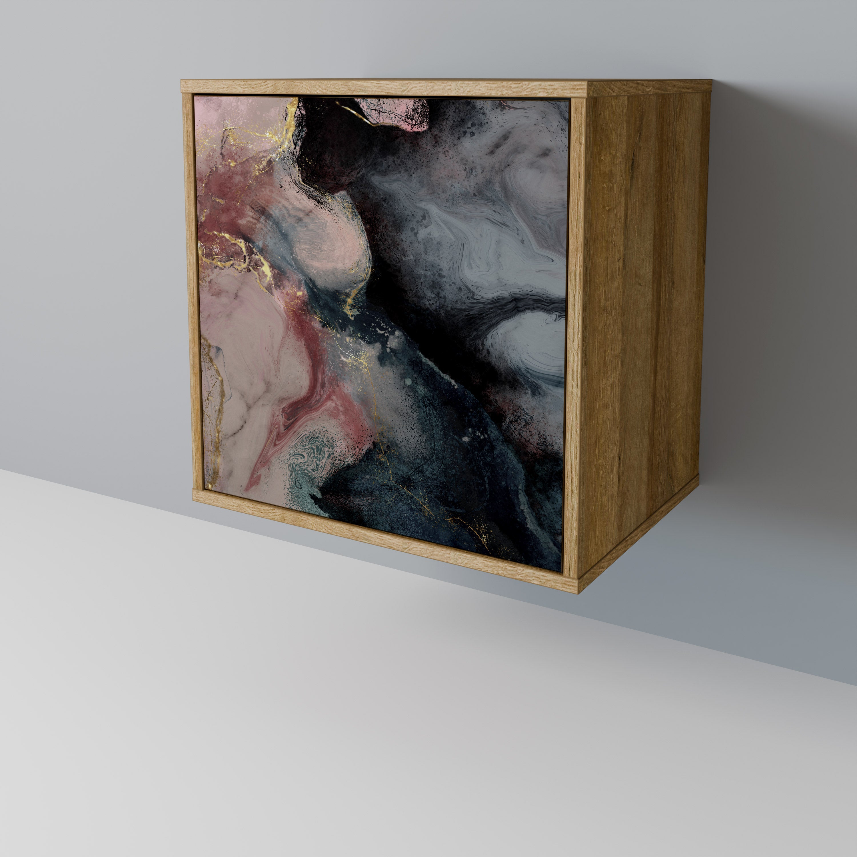 GILDED SWIRLS Komoda 1-drzwiowa korpus Dąb Riva