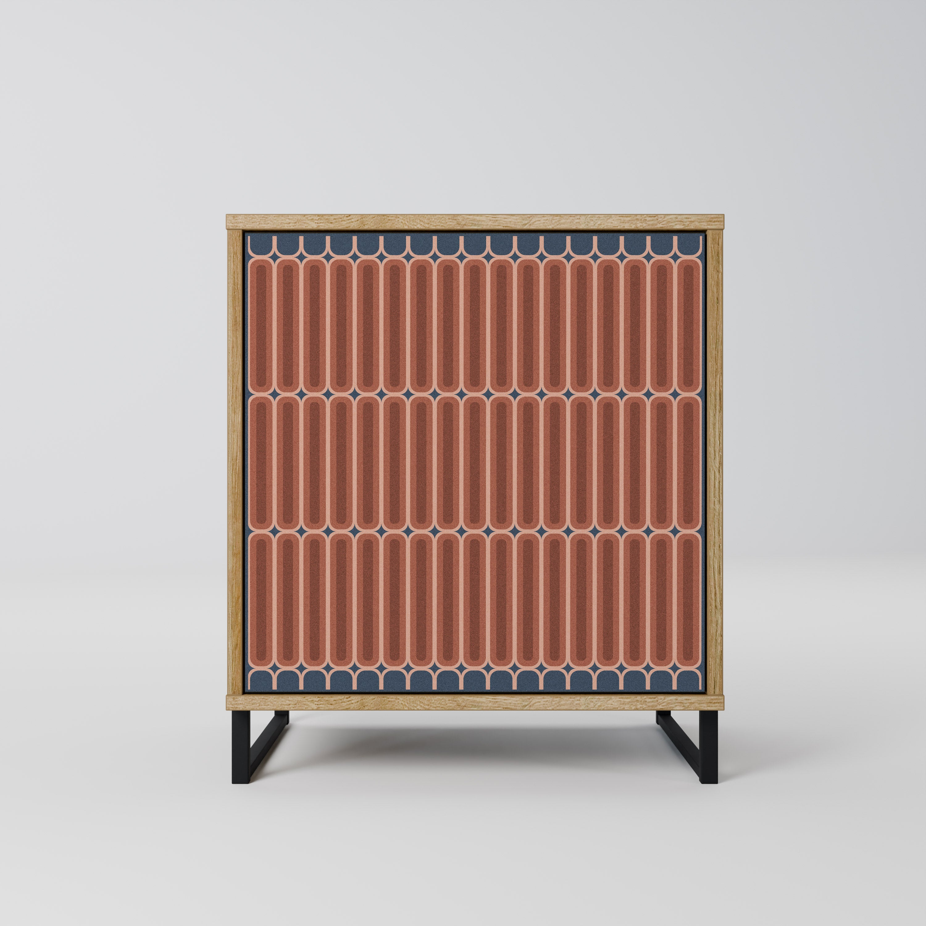 HYPNOTIC GATE Komoda 1-drzwiowa korpus Dąb Riva