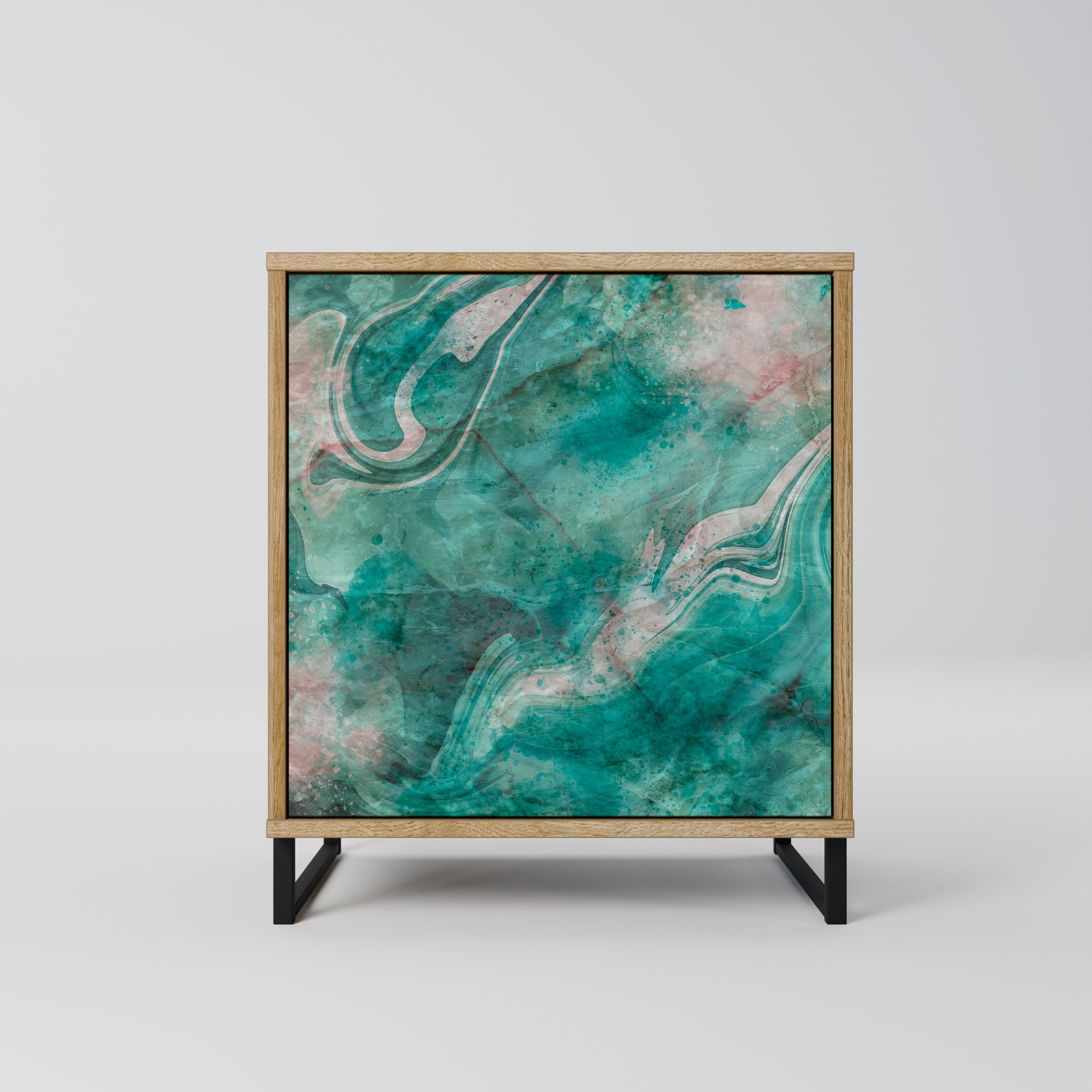 ABSTRACT ALCHEMY Komoda 1-drzwiowa korpus Dąb Riva