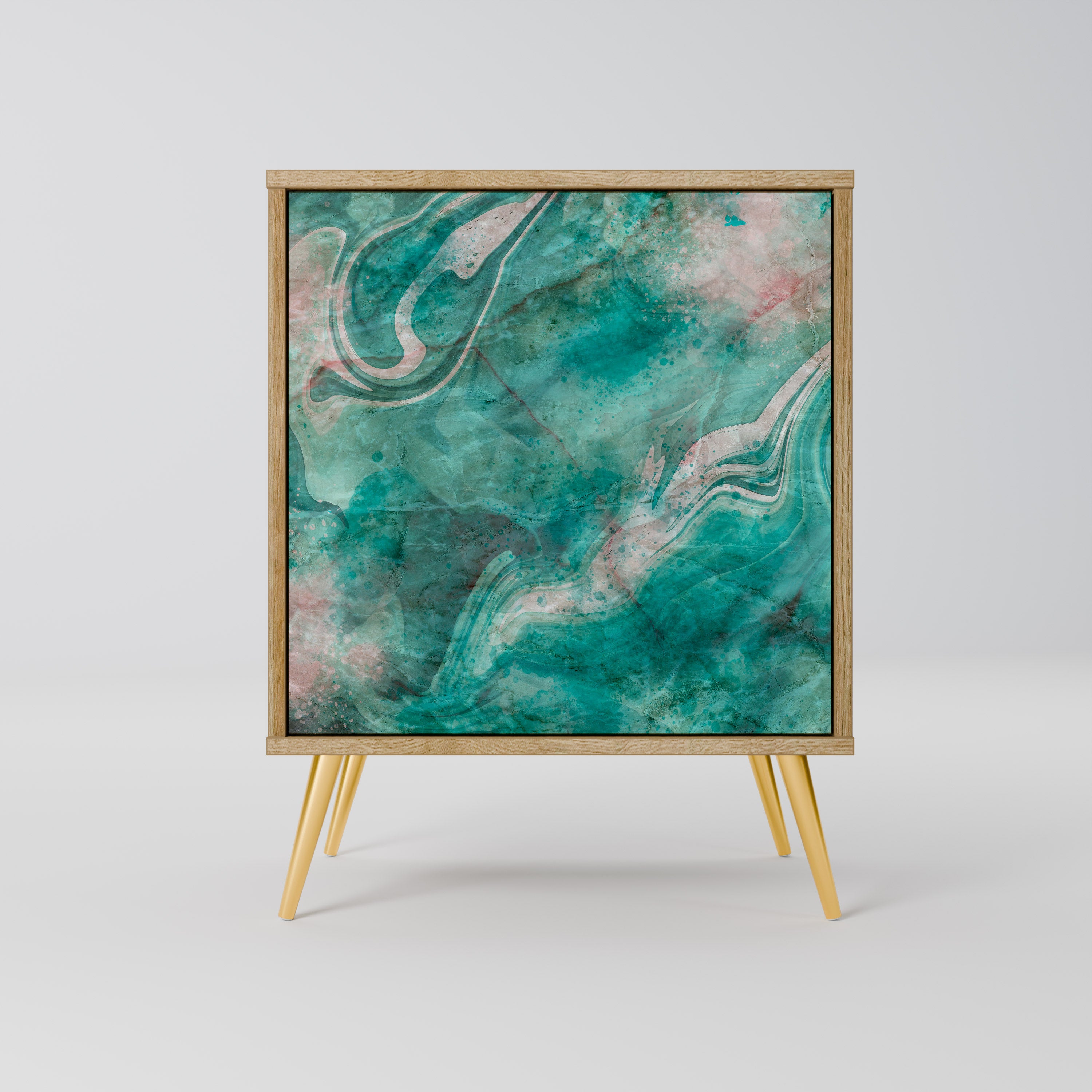 ABSTRACT ALCHEMY Komoda 1-drzwiowa korpus Dąb Riva