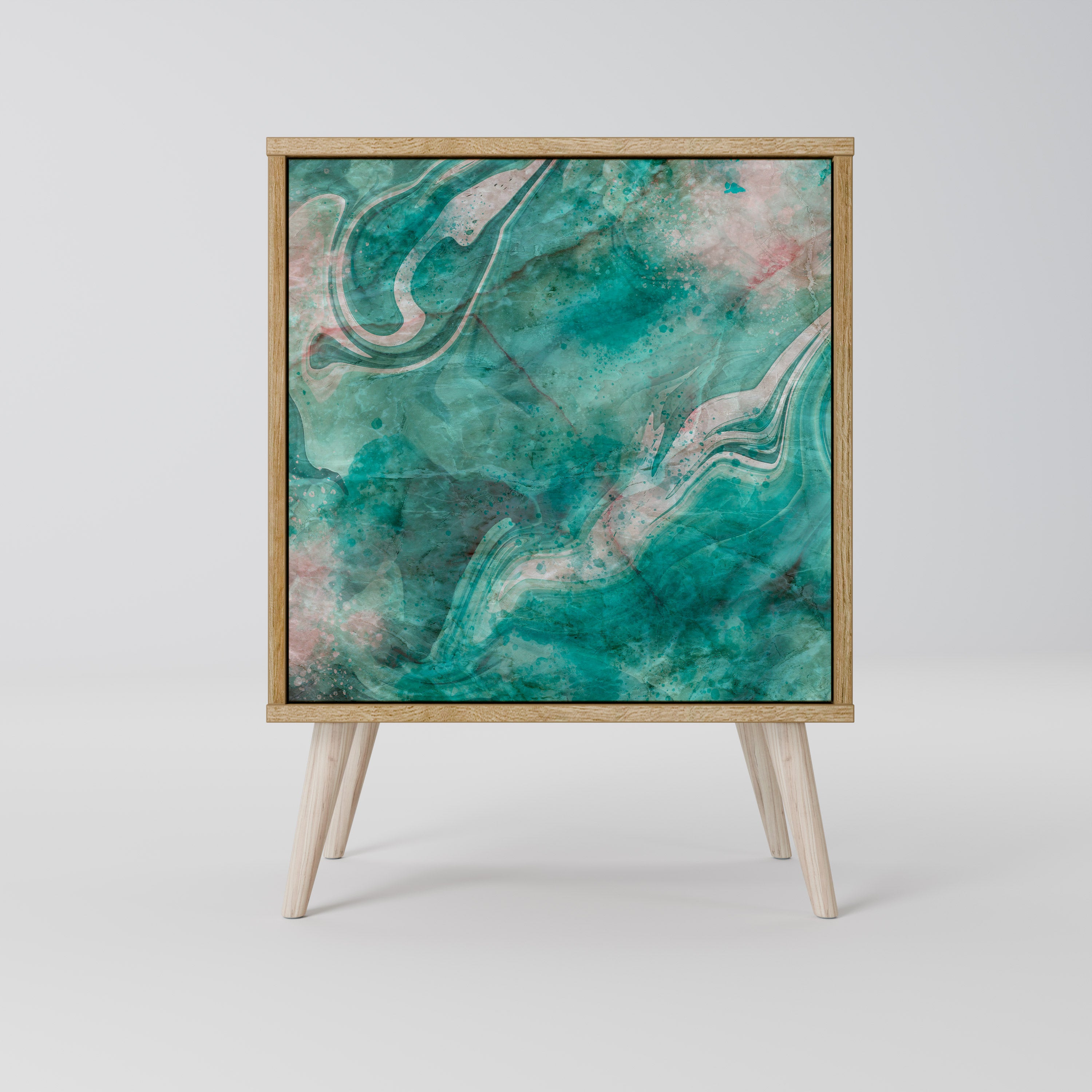 ABSTRACT ALCHEMY Komoda 1-drzwiowa korpus Dąb Riva