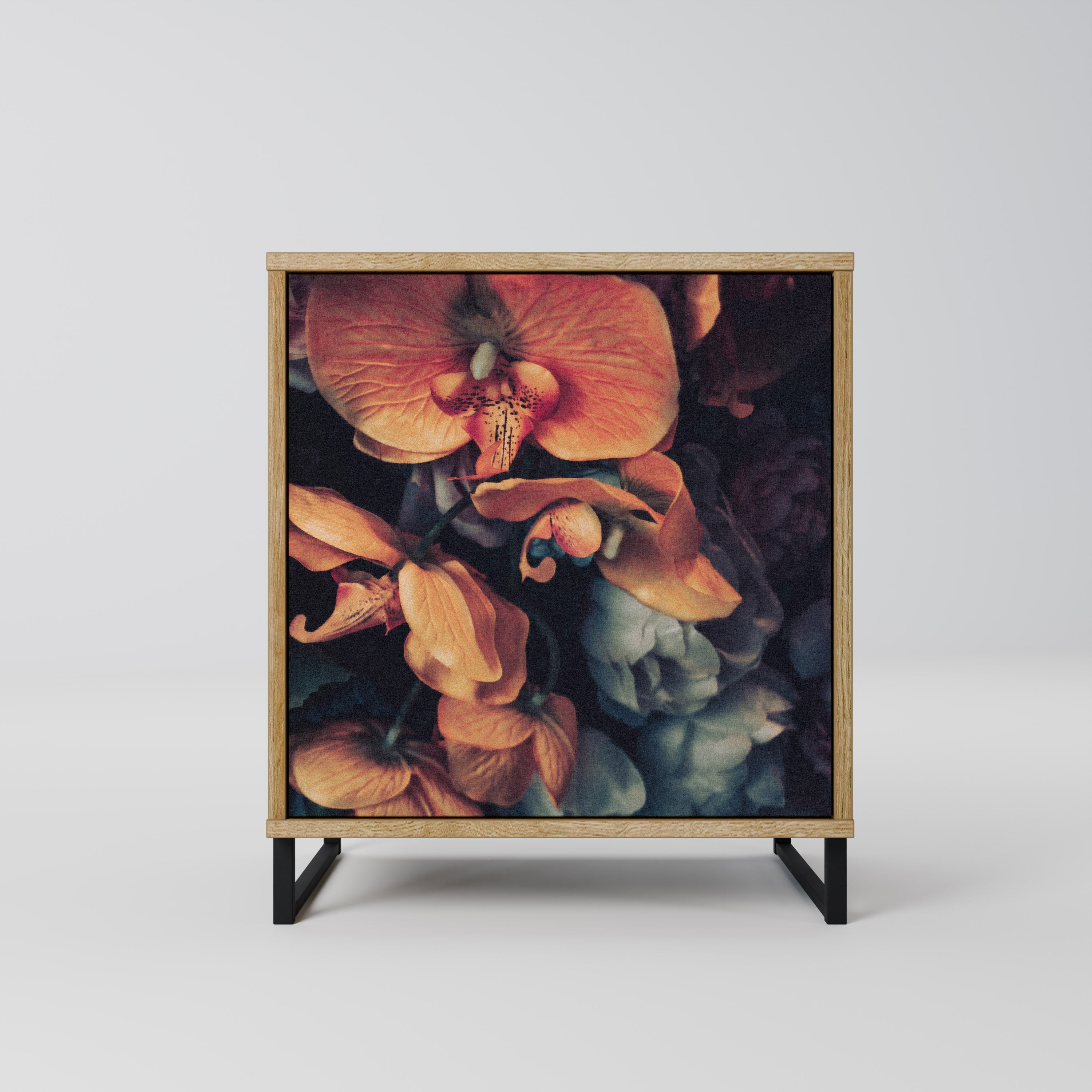 NEVERENDING BLOOM Komoda 1-drzwiowa korpus Dąb Riva