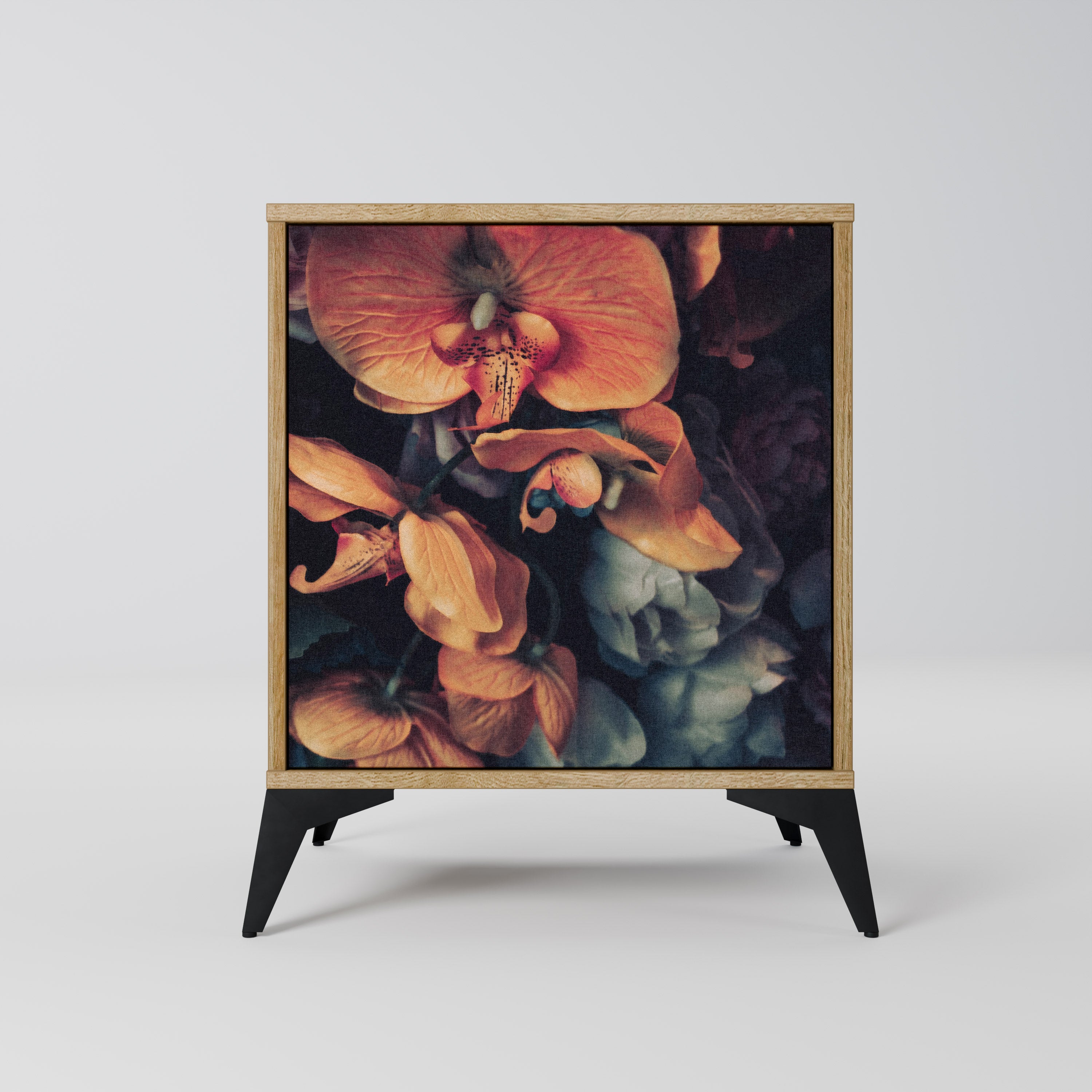 NEVERENDING BLOOM Komoda 1-drzwiowa korpus Dąb Riva