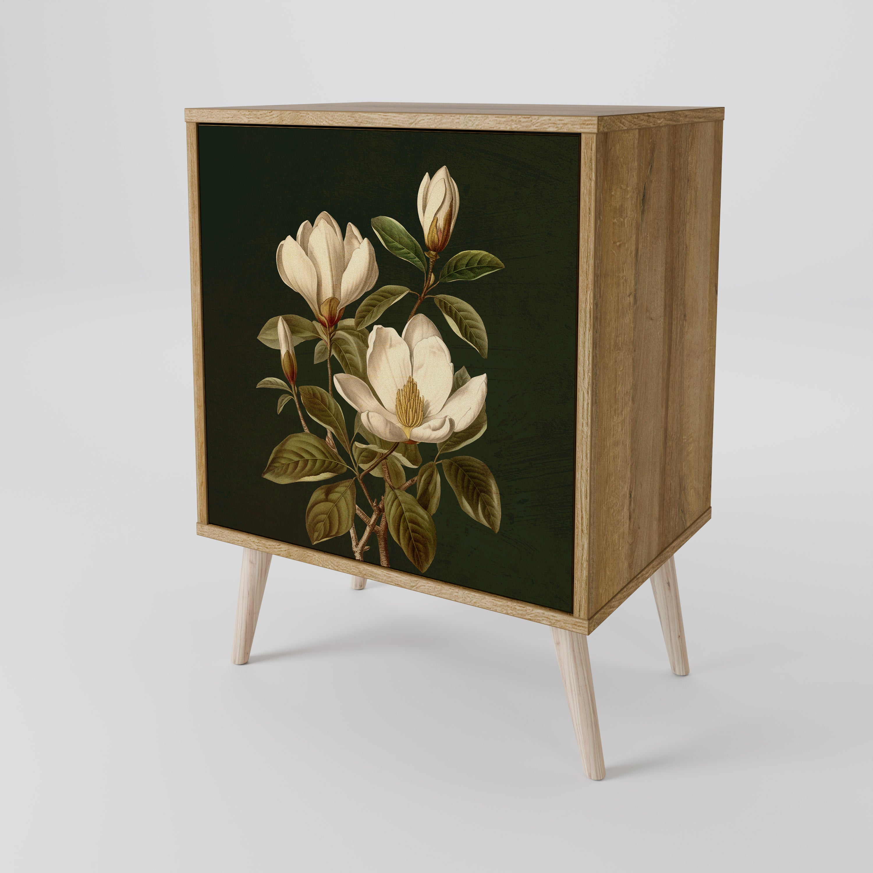 FLORAL NOIR Komoda 1-drzwiowa korpus Dąb Riva