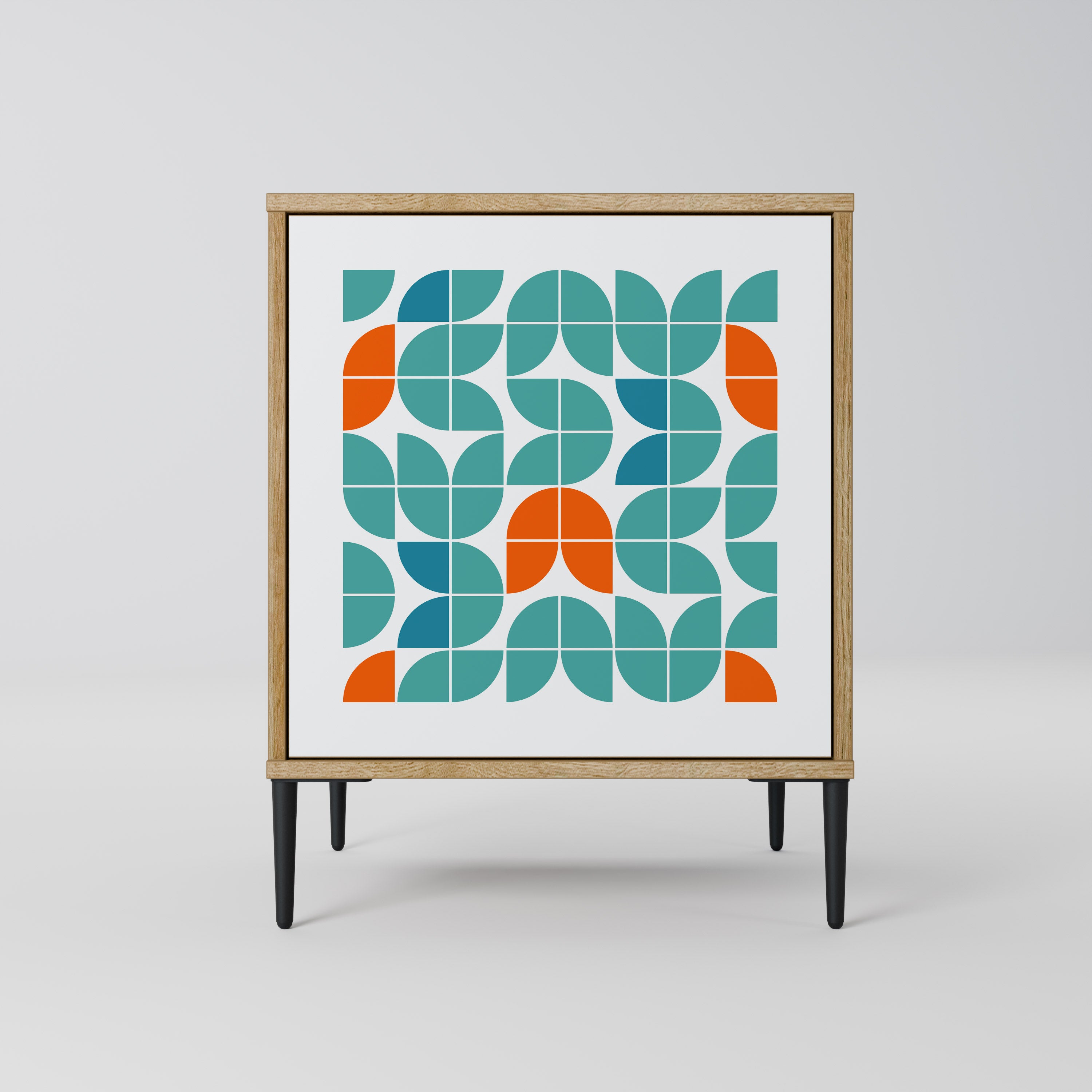 BE THE CHANGE Komoda 1-drzwiowa korpus Dąb Riva